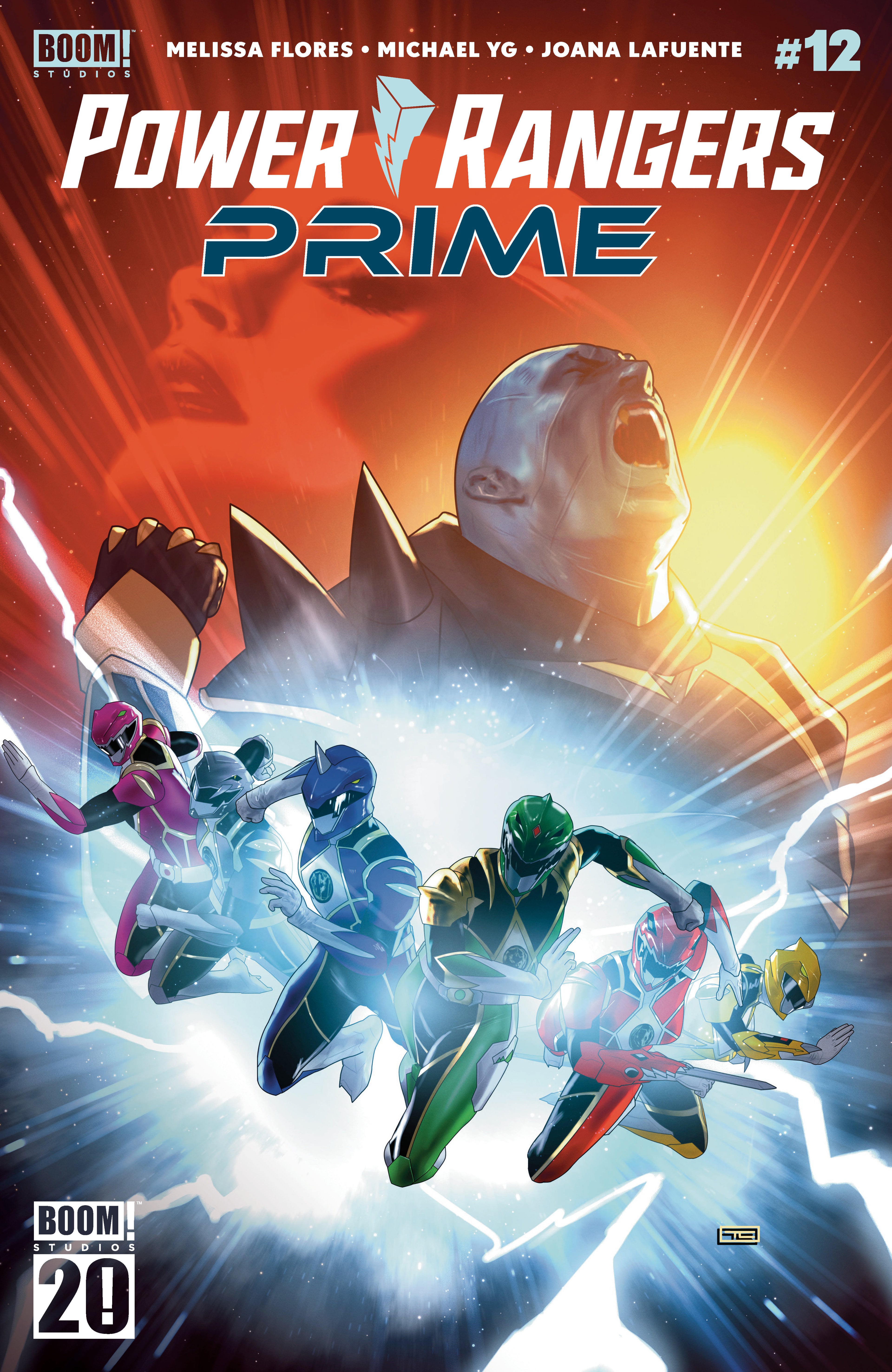 Power Rangers Prime #12 Cover A Clarke
