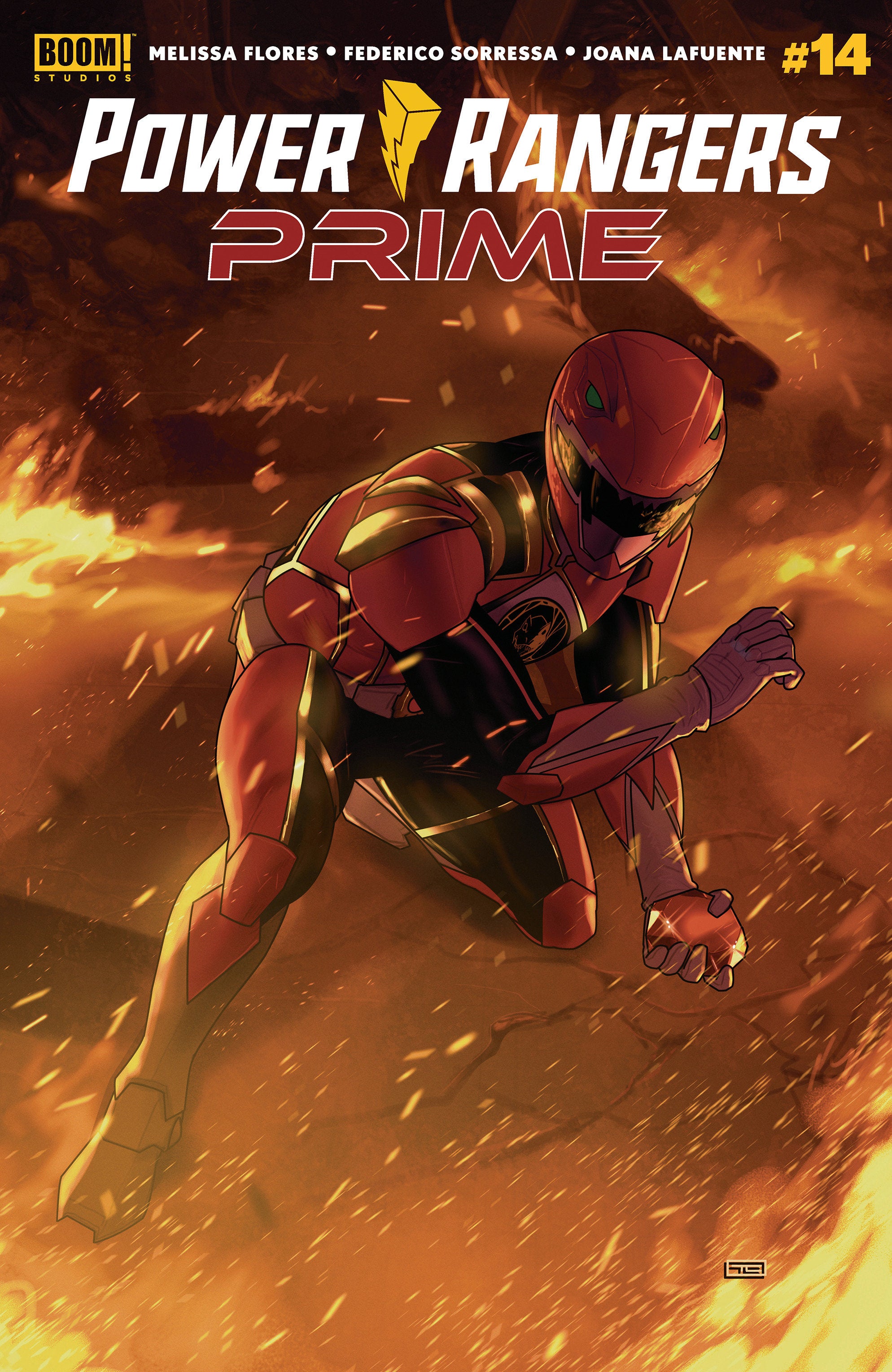 Power Rangers Prime #14 Cover H Clarke