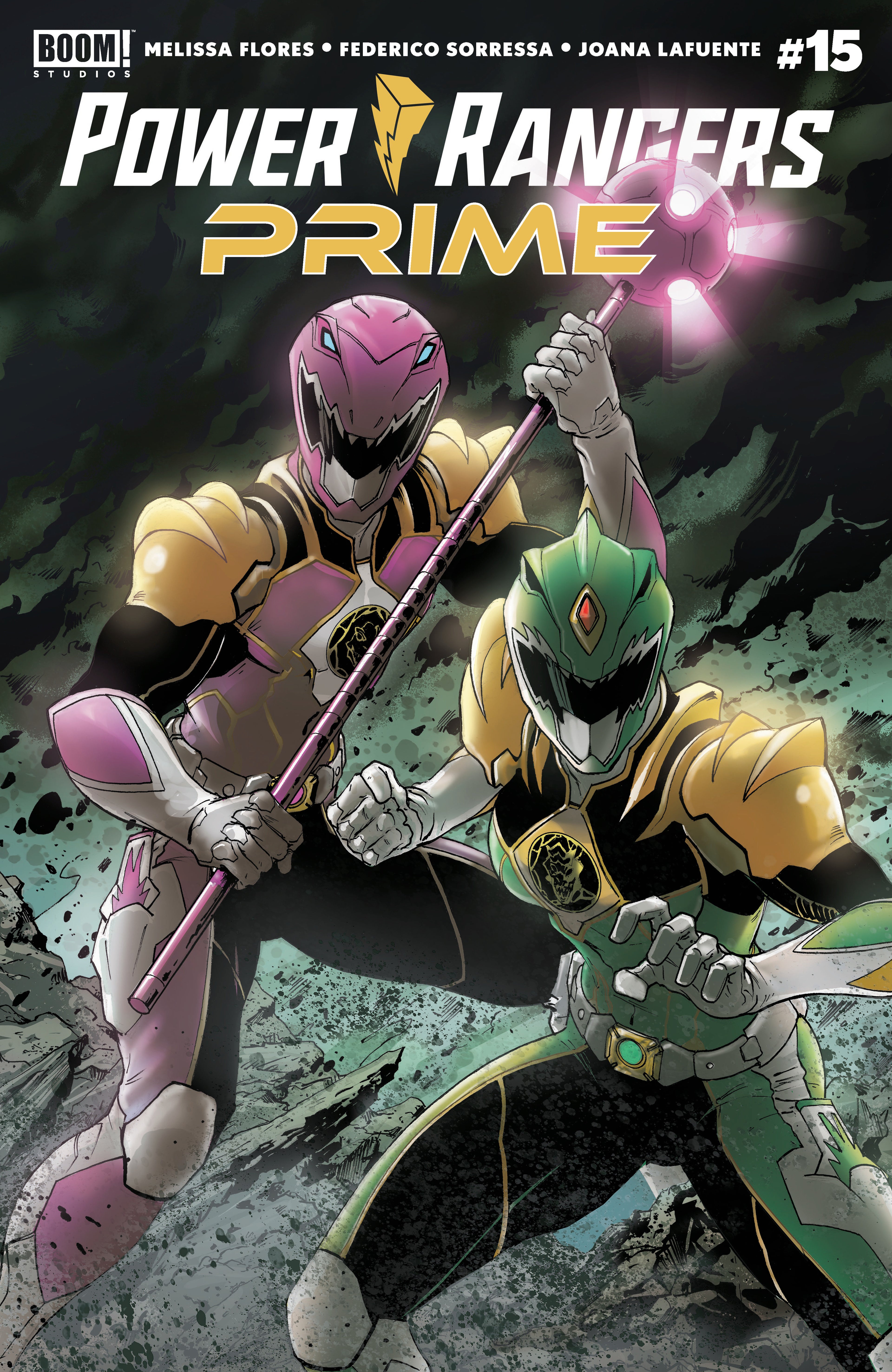 Power Rangers Prime #15 Cover A Griffith