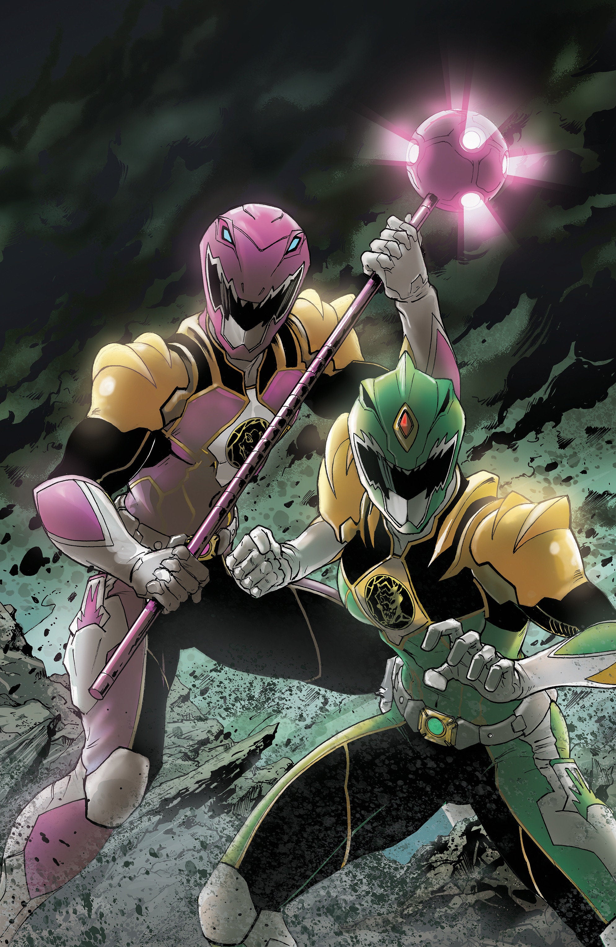 Power Rangers Prime #15 Cover G Full Art Griffith