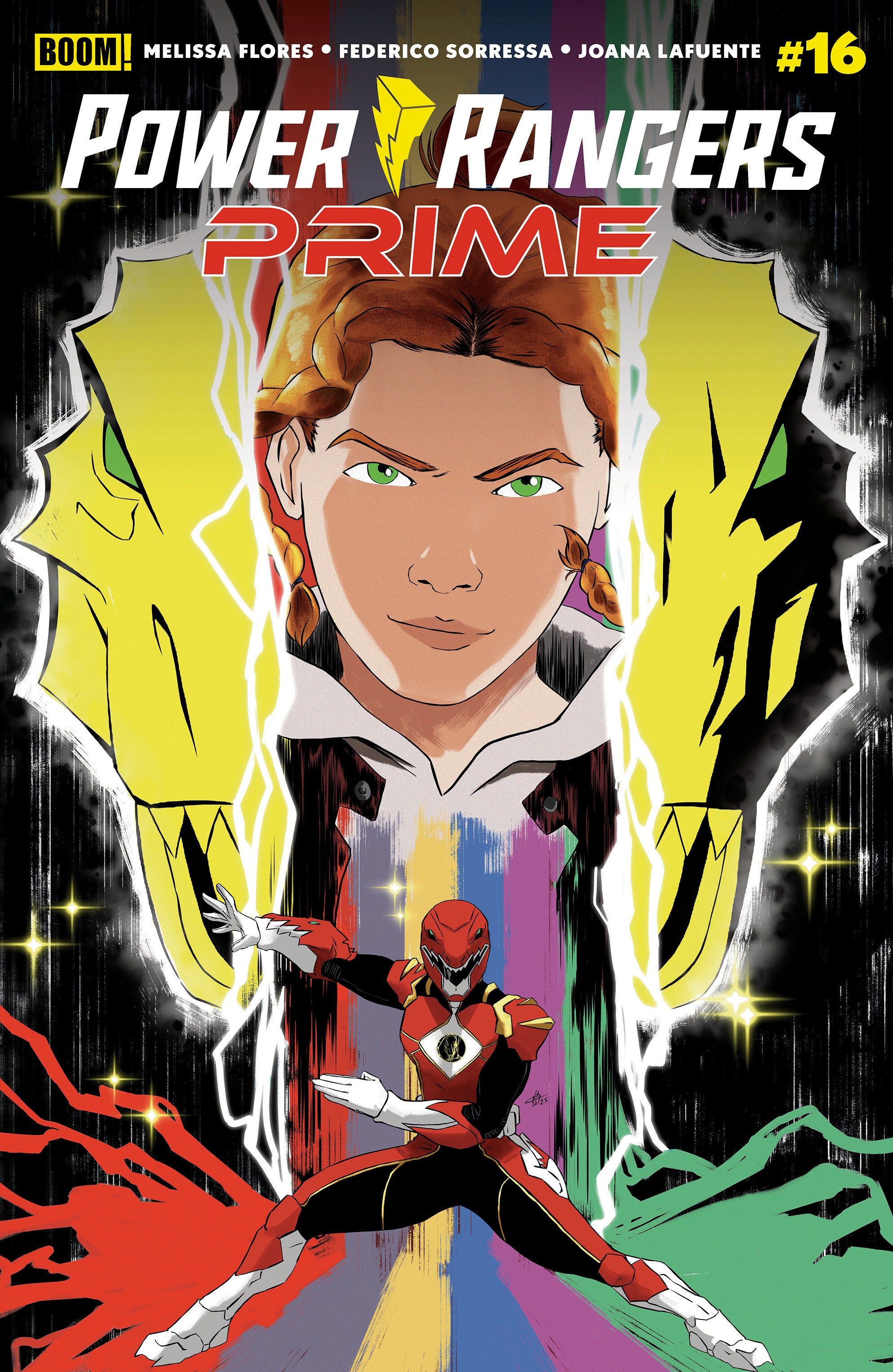 Power Rangers Prime #16 Cover B Lockheart