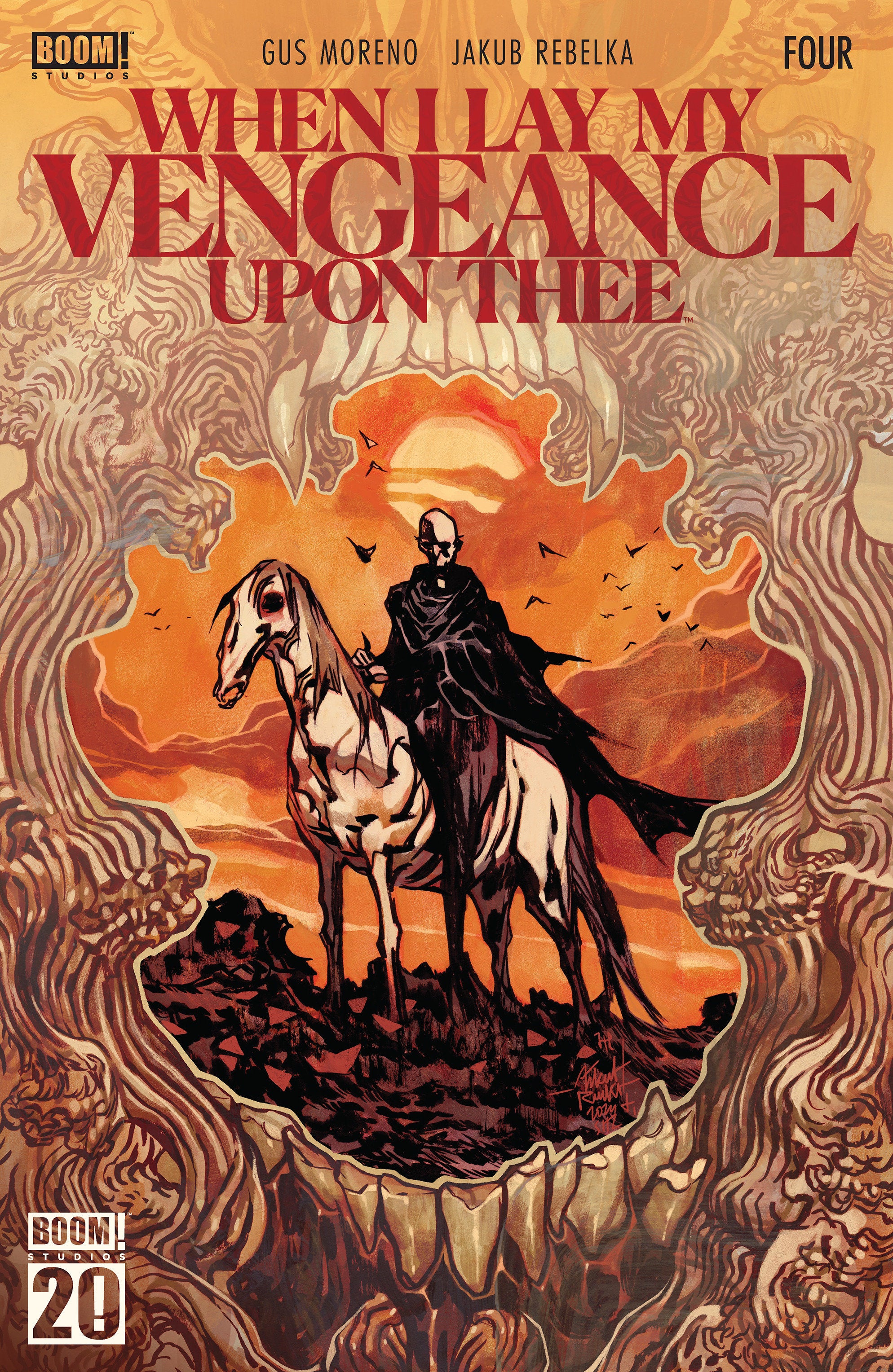 When I Lay My Vengeance Upon Thee #4 Cover A Rebelka