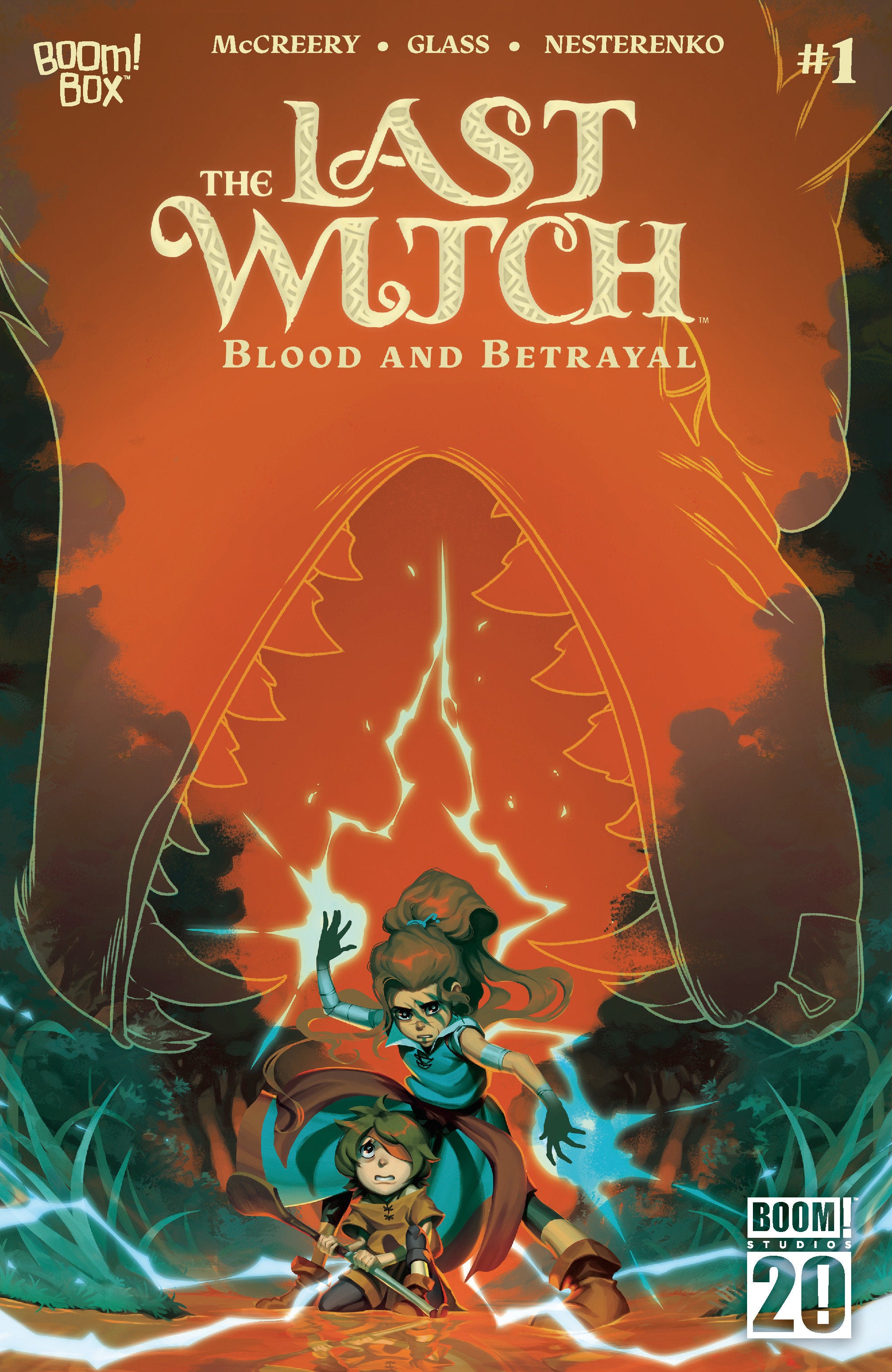 Last Witch Blood & Betrayal #1 Cover A Glass