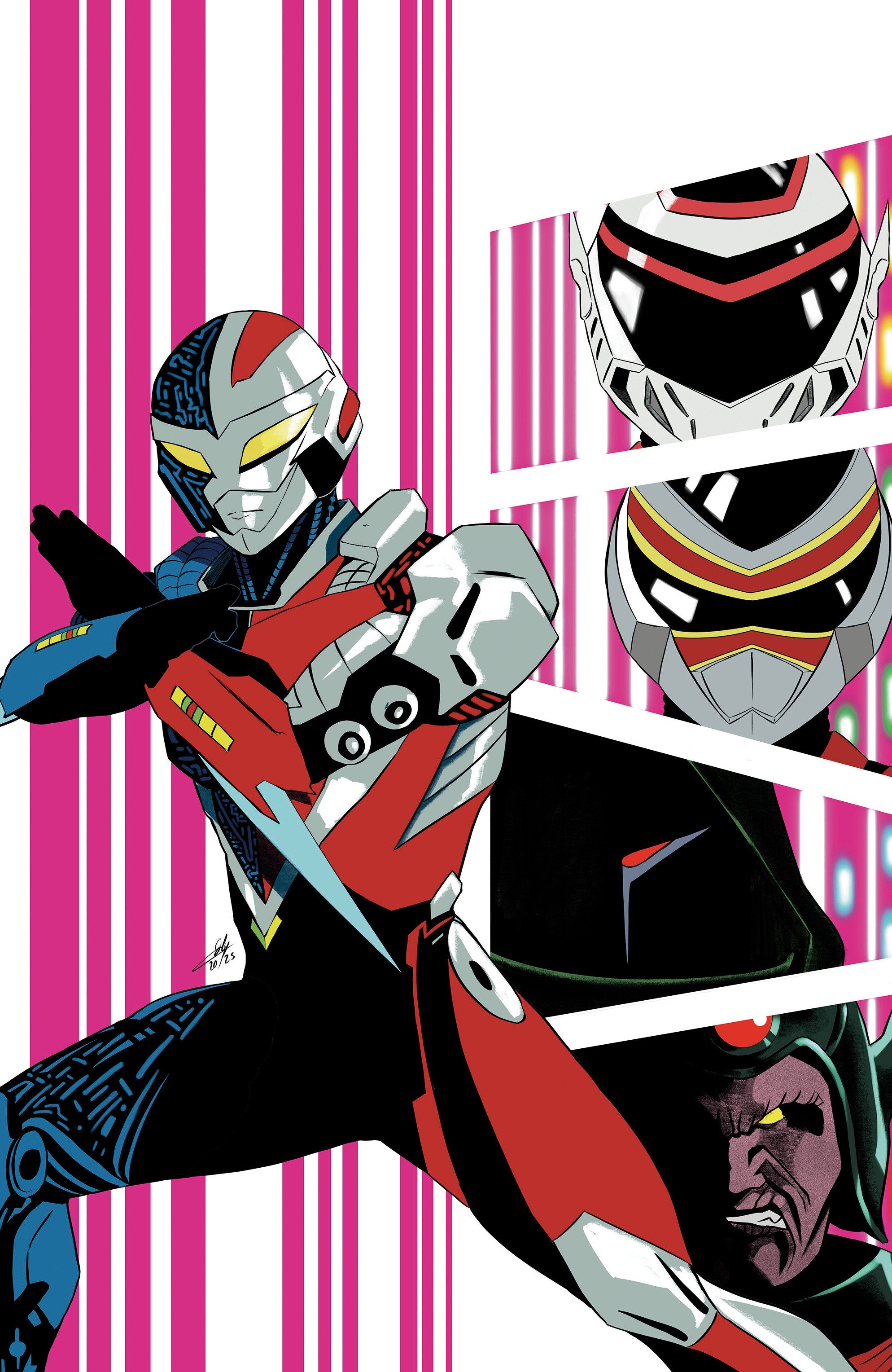 Vr Troopers #6 Cover H Full Art Lockheart