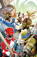 Mighty Morphin Power Rangers Teenage Mutant Ninja Turtles III #1 Cover E Foil