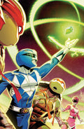 Mighty Morphin Power Rangers Teenage Mutant Ninja Turtles III #4 Cover D Foil