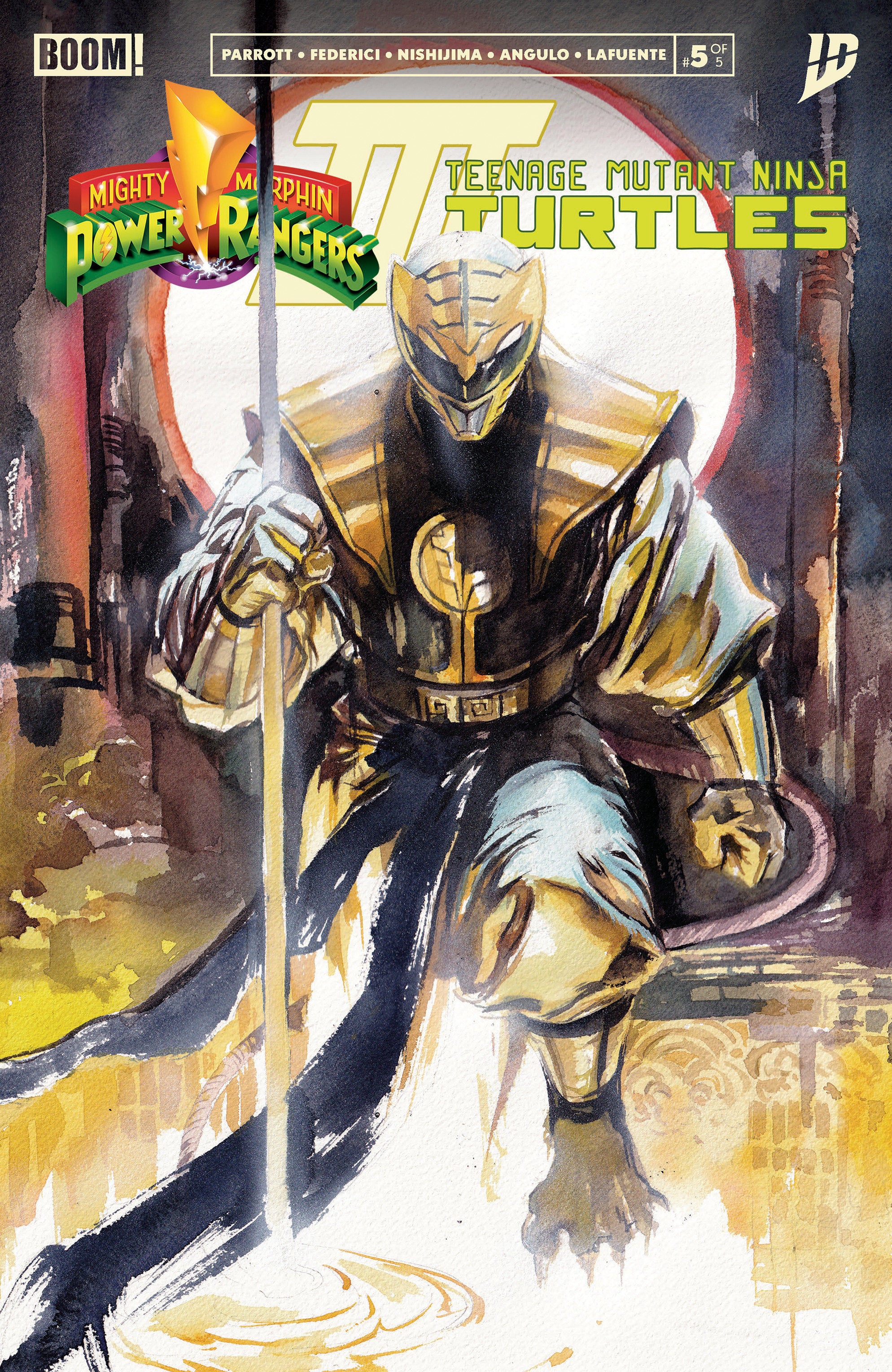 Mighty Morphin Power Rangers/Teenage Mutant Ninja Turtles III #5 Cover I Foc Reveal