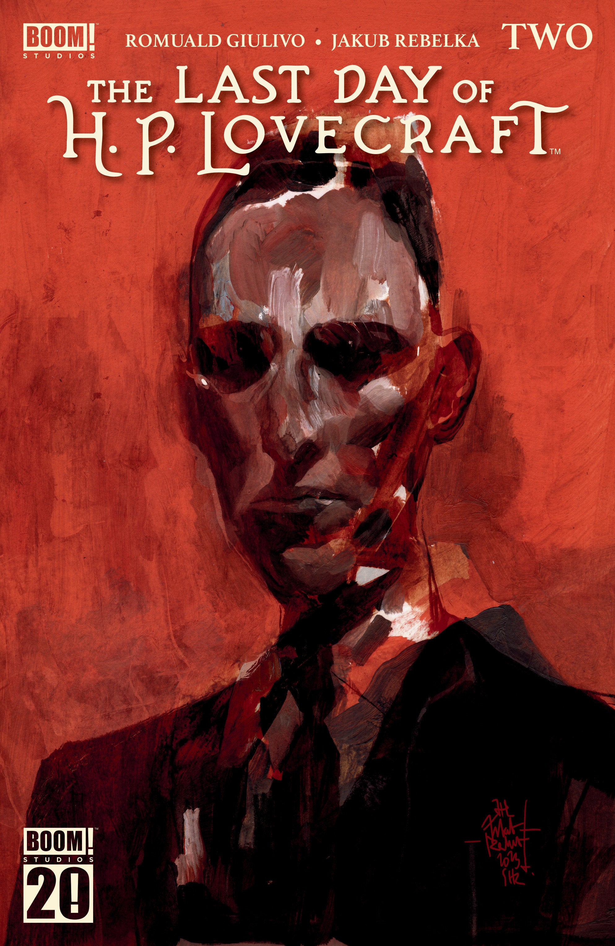 Last Day Of H P Lovecraft #2 Cover A Rebelka