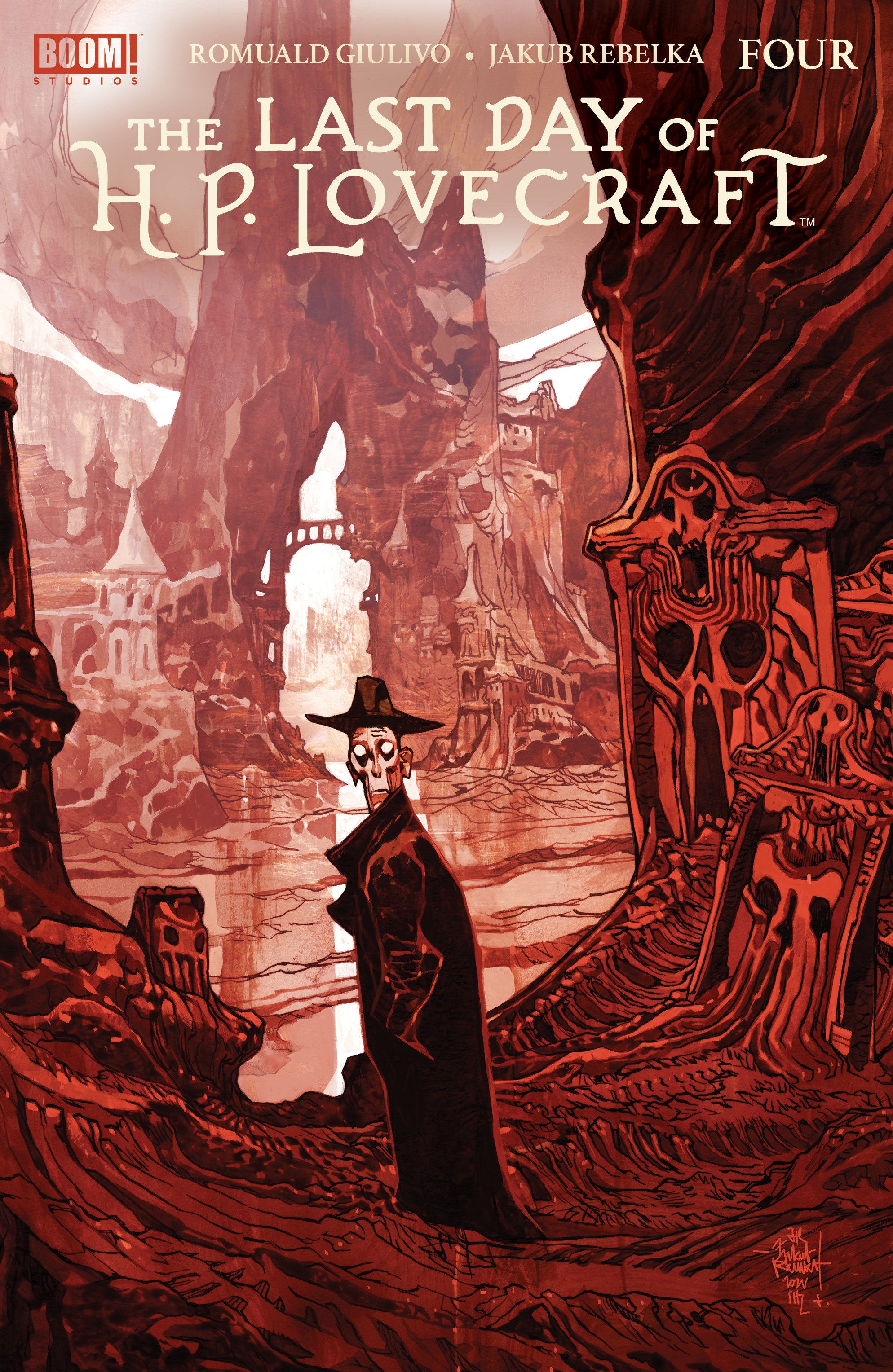 Last Day Of HP Lovecraft #4 Cover A Rebelka