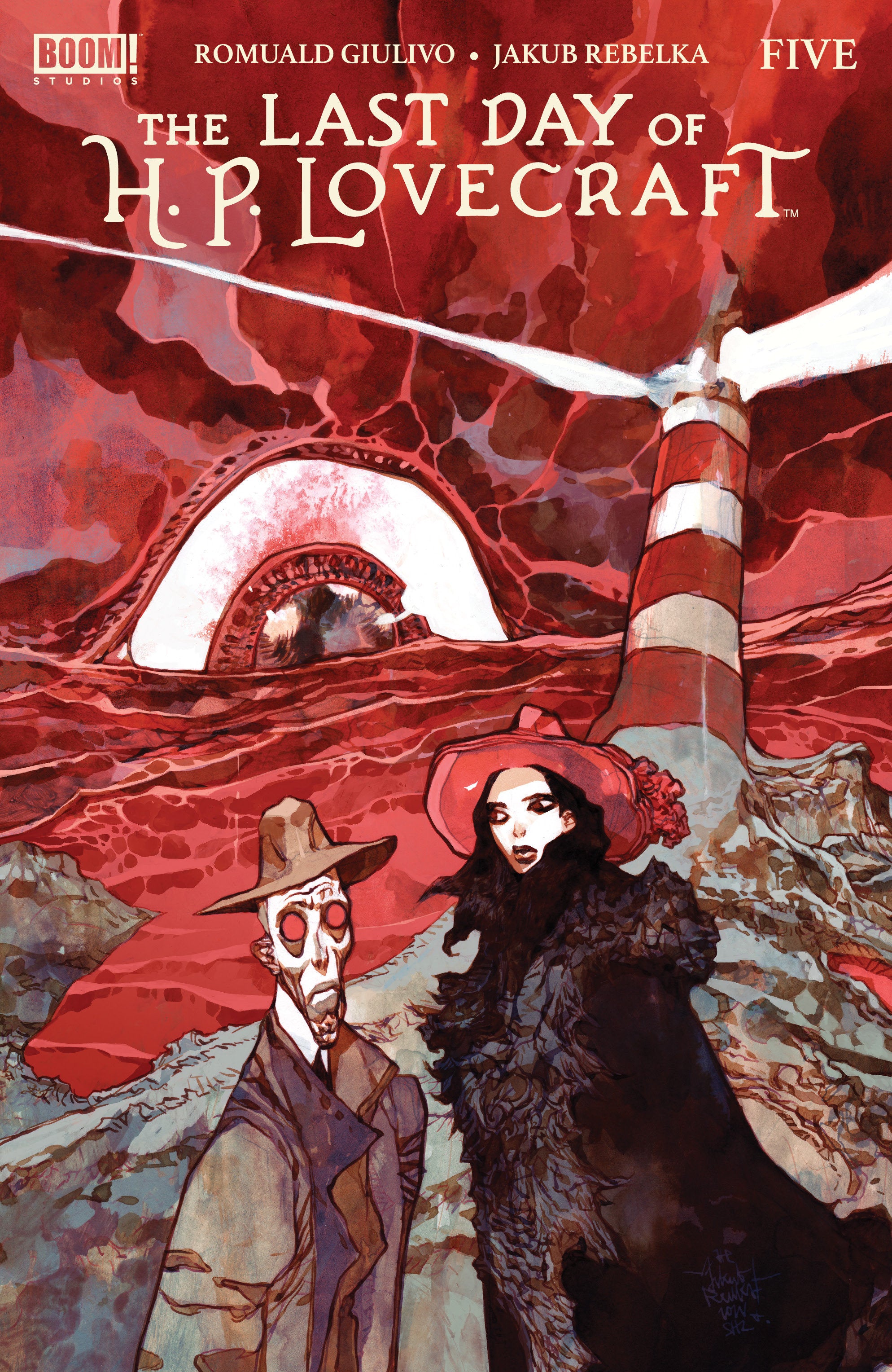 Last Day Of H.P. Lovecraft #5 Cover A Rebelka