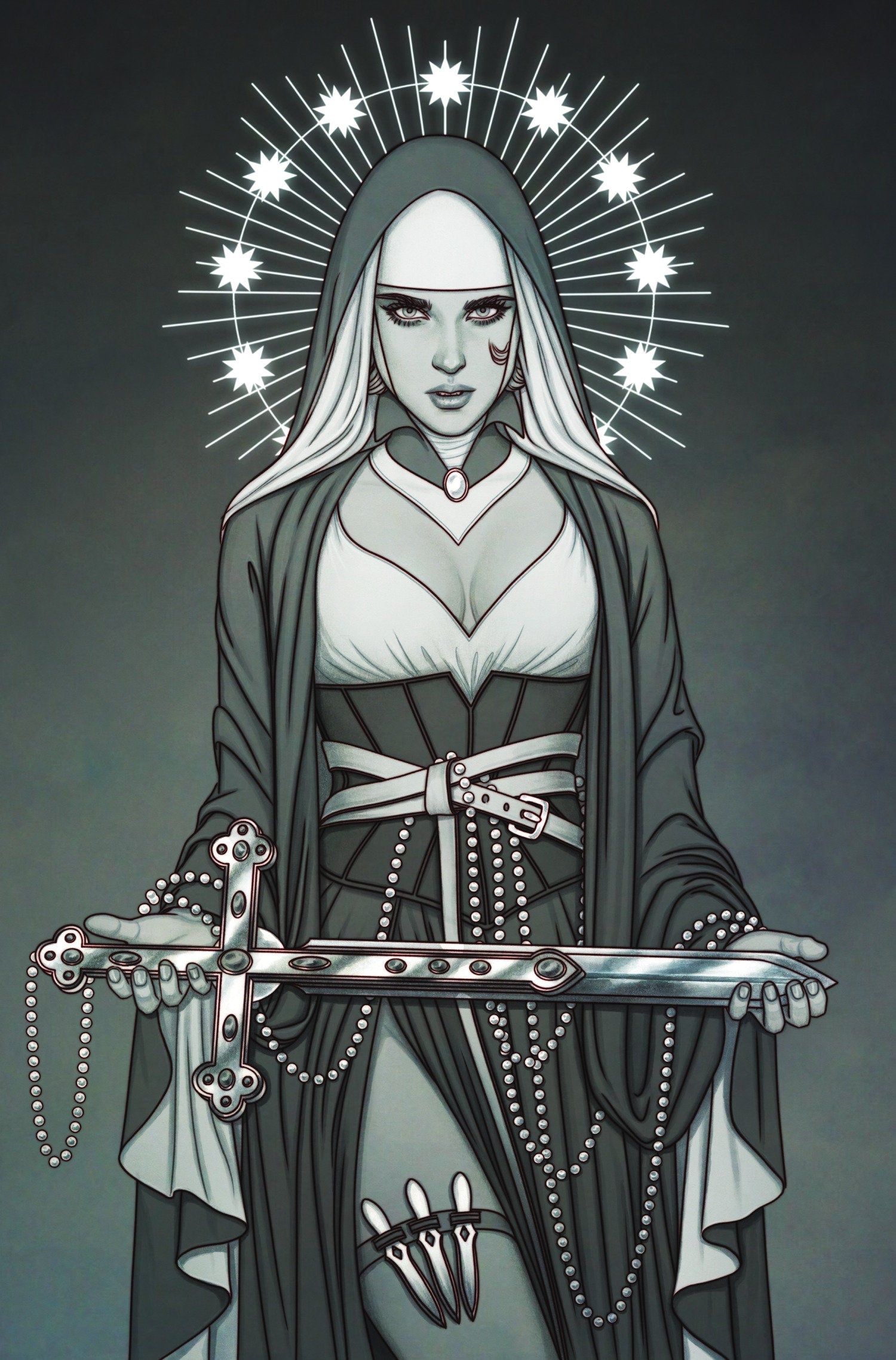 Marian Heretic #1 Cover E 1 in 20 Frison