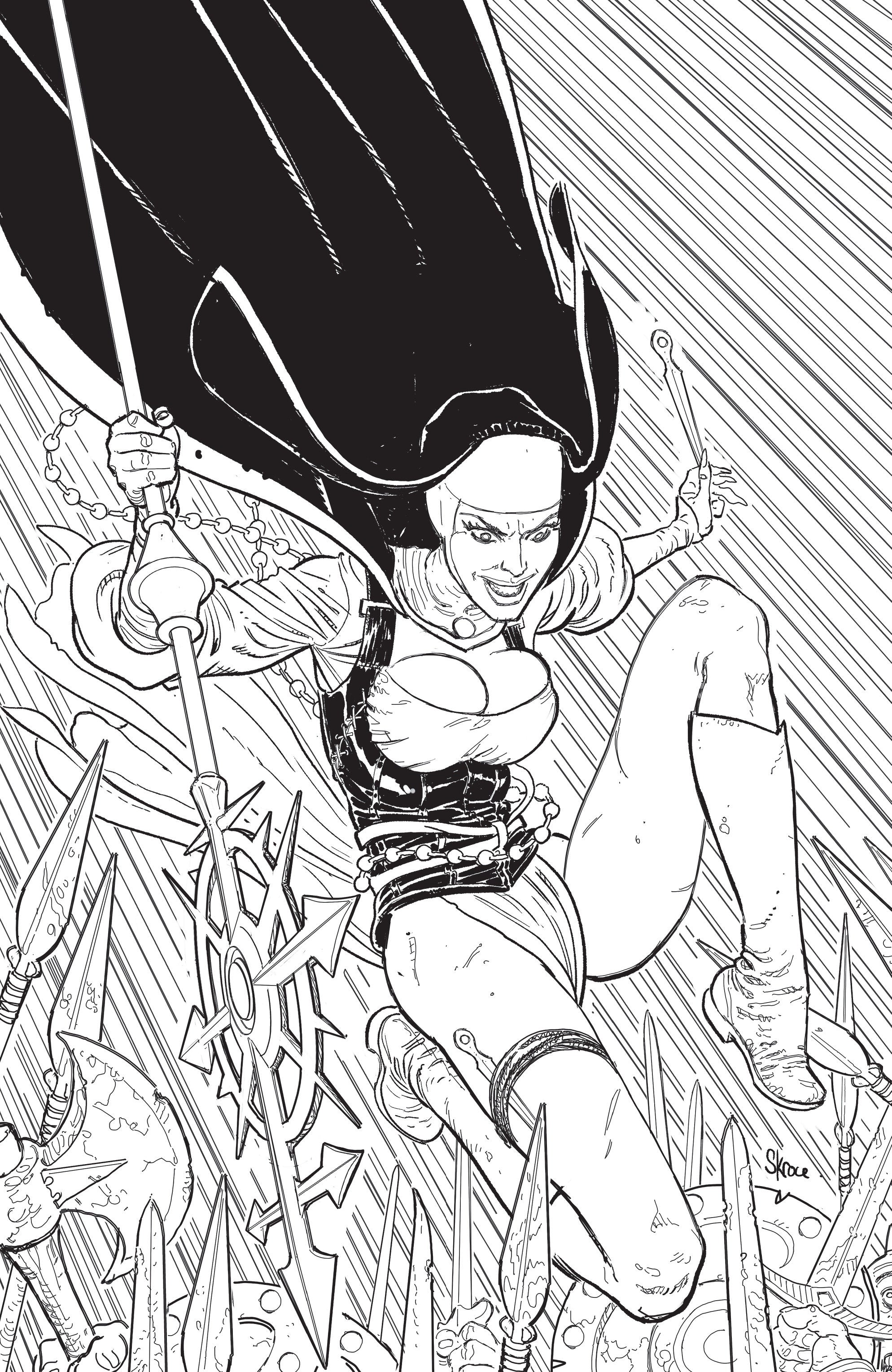 Marian Heretic #5 Cover C Unlimited Variant