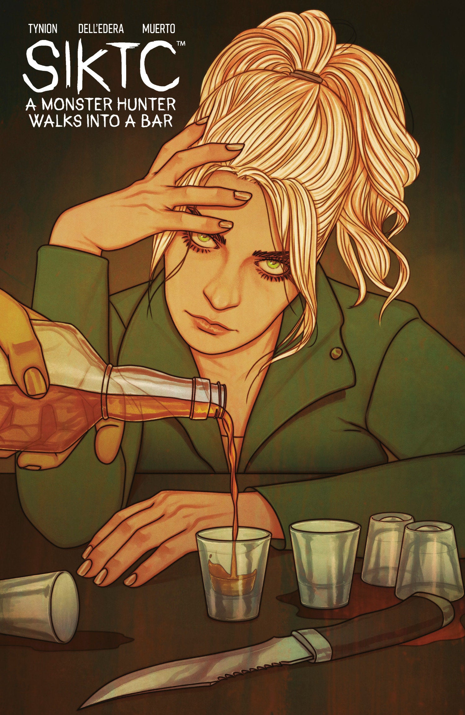 Something Is Killing The Children A Monster Hunter Walks Into A Bar #1 Cover C Frison