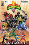 Mighty Morphin Power Rangers Zord Quest #1 Cover A Smith