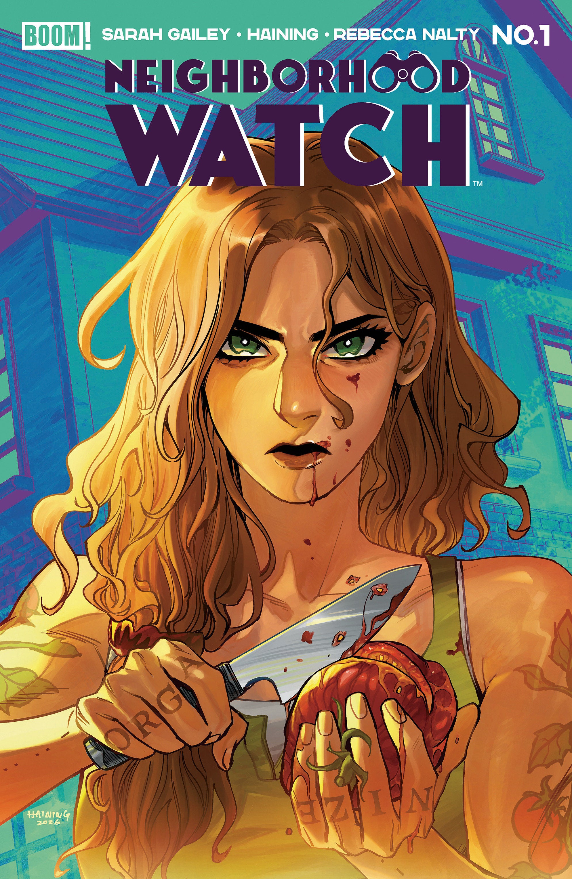 Neighborhood Watch #1 Cover A Main Haining