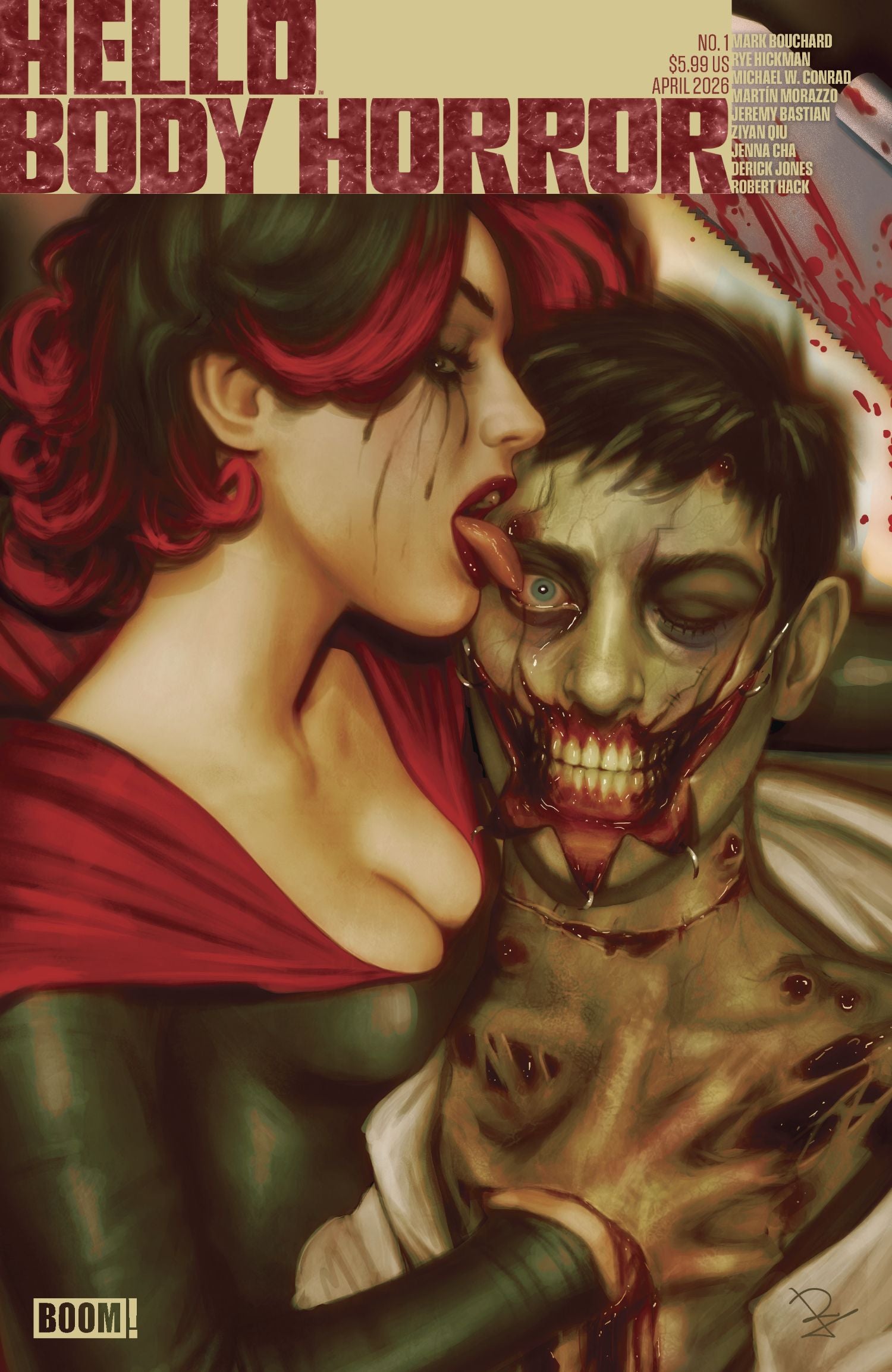 Hello Body Horror #1 Cover A Puebla
