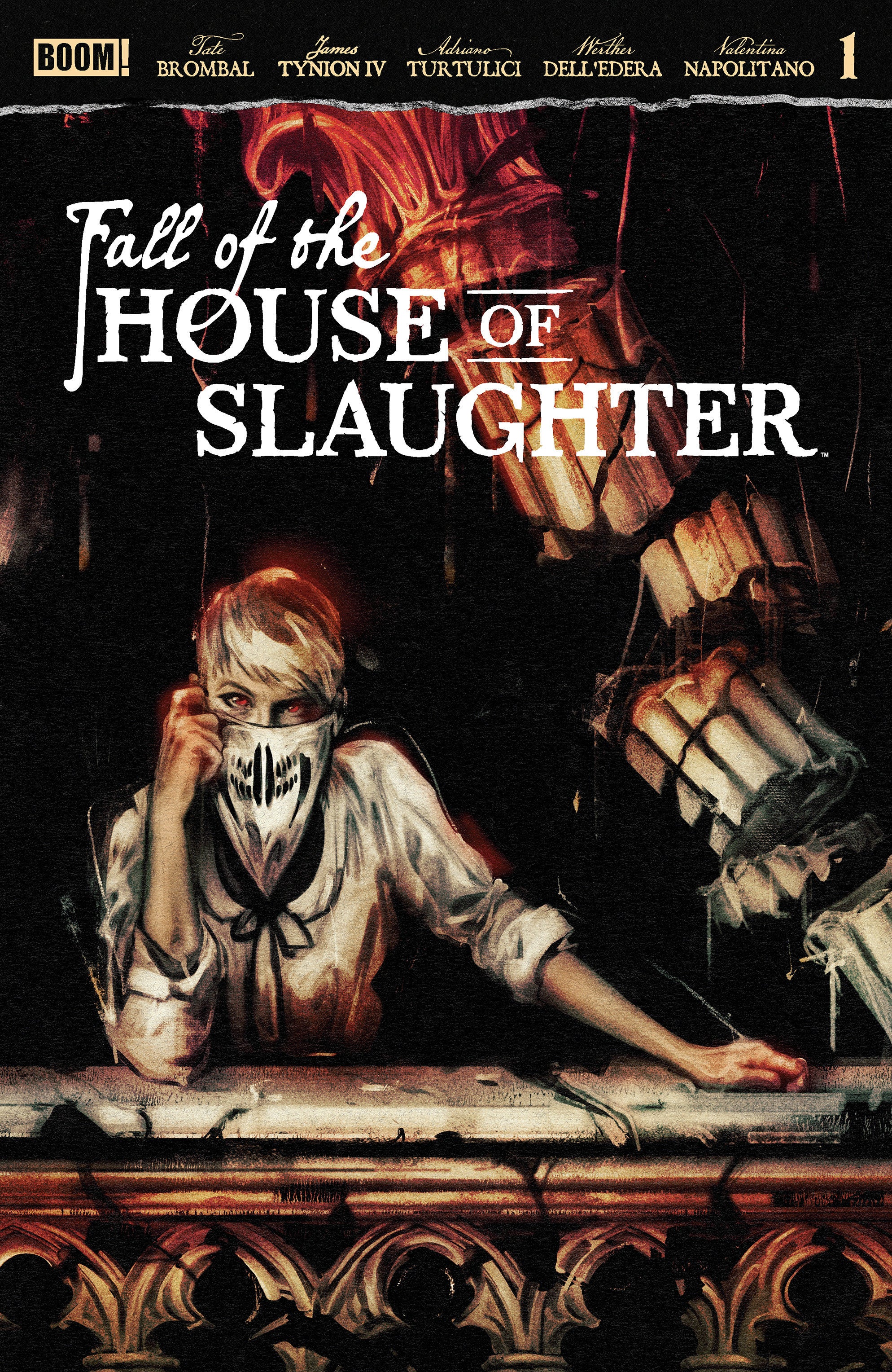 Fall Of The House Of Slaughter #1 Cover A Connelly