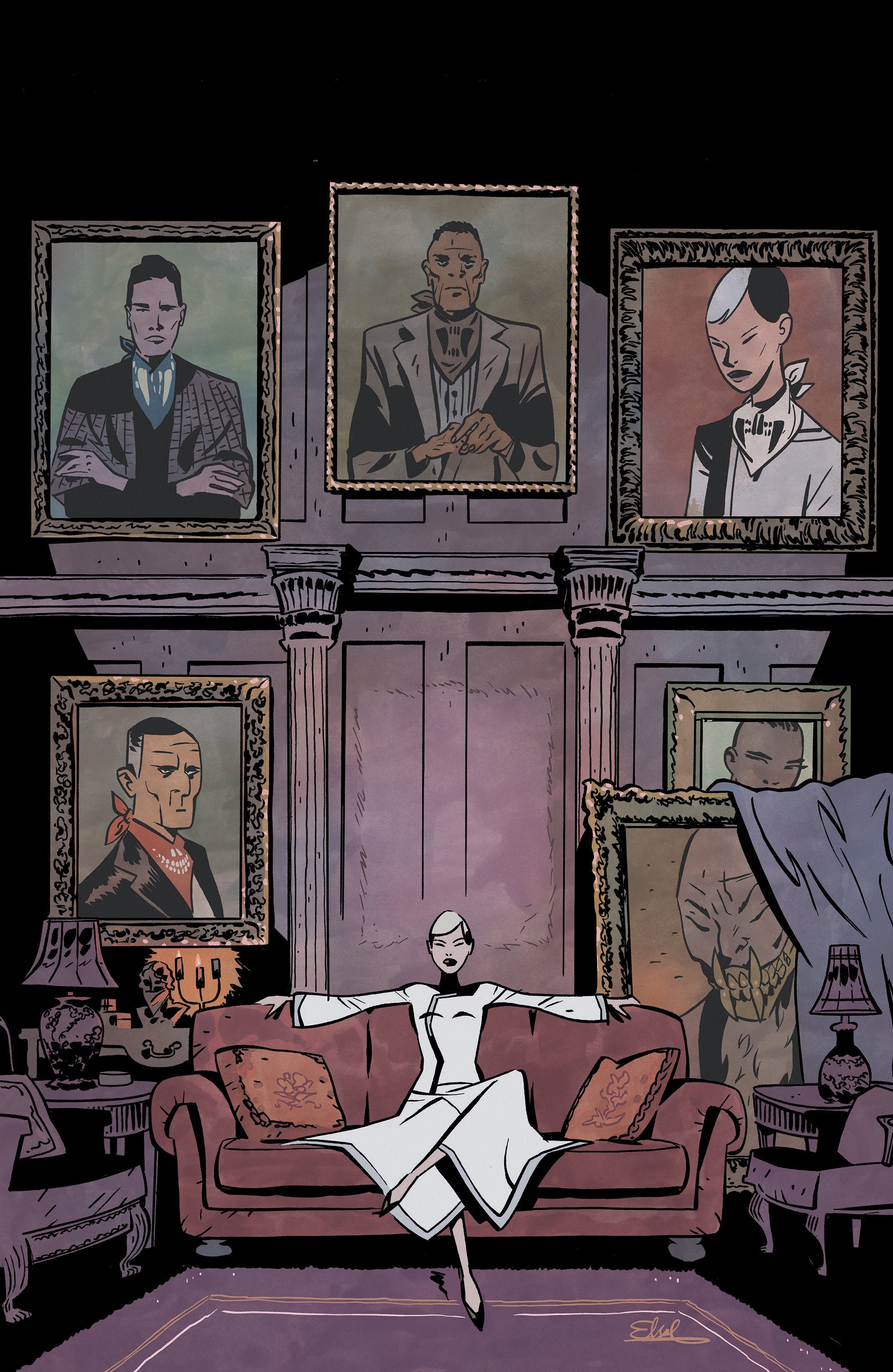Fall Of The House Of Slaughter #1 Cover C Charretier