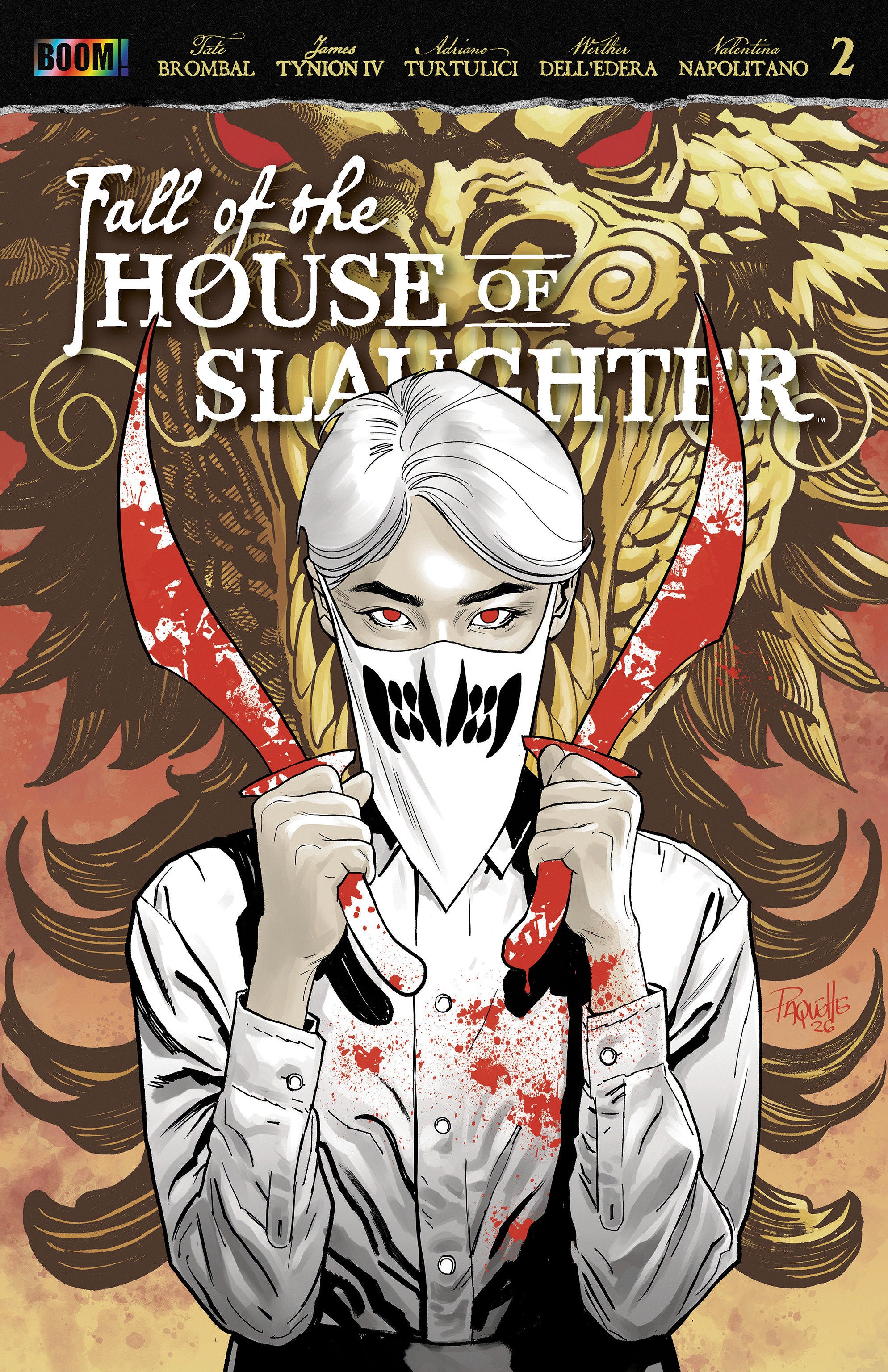 Fall Of The House Of Slaughter #2 Cover G Foc Reveal Variant