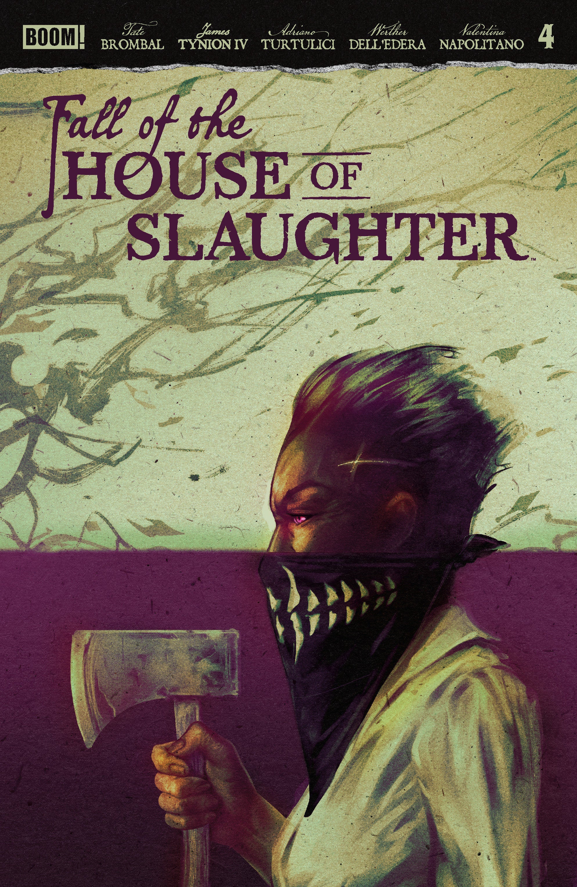 Fall Of The House Of Slaughter #4 Cover A Connelly