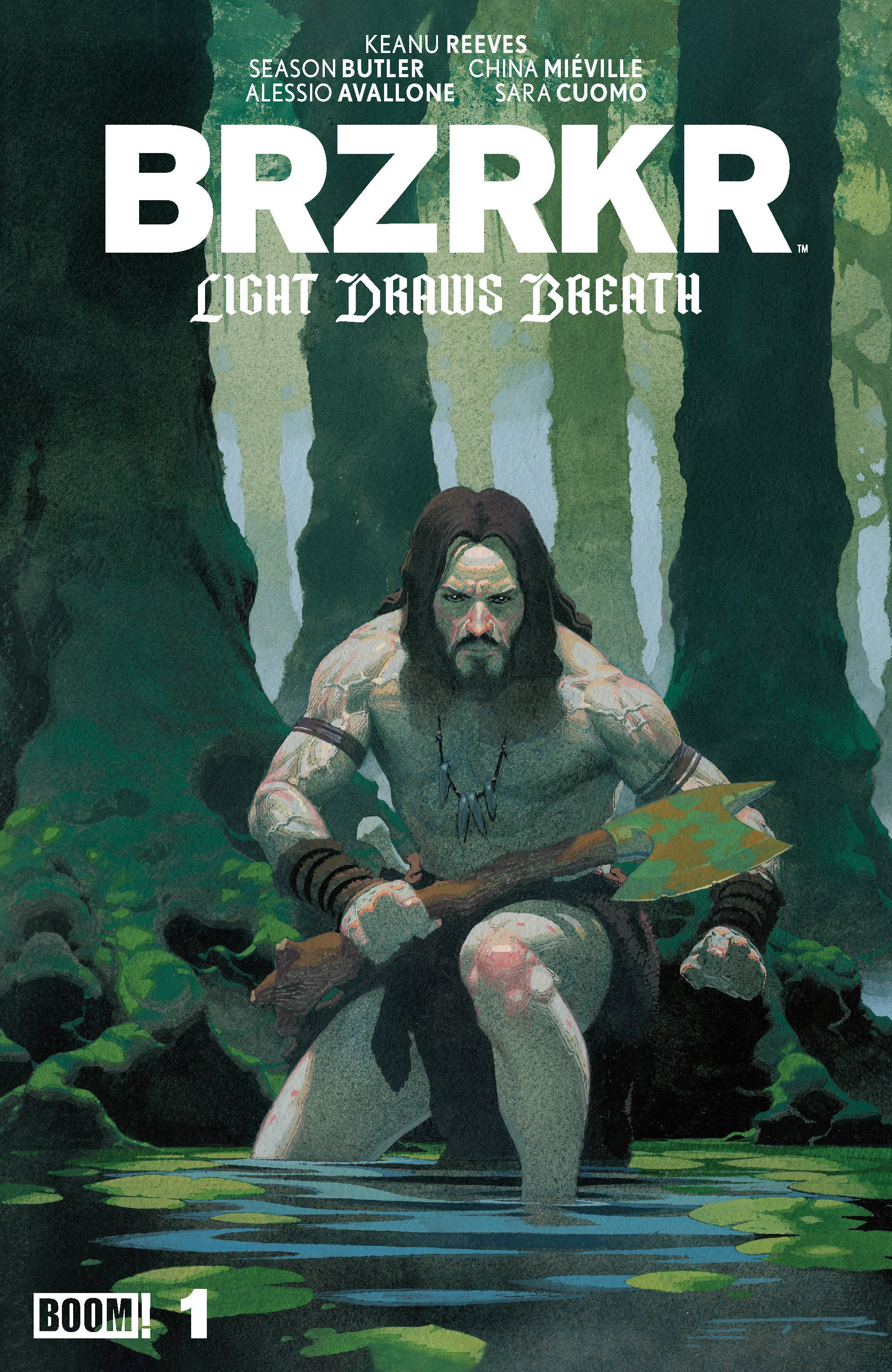 BRZRKR Light Draws Breath #1 Cover A Ribic