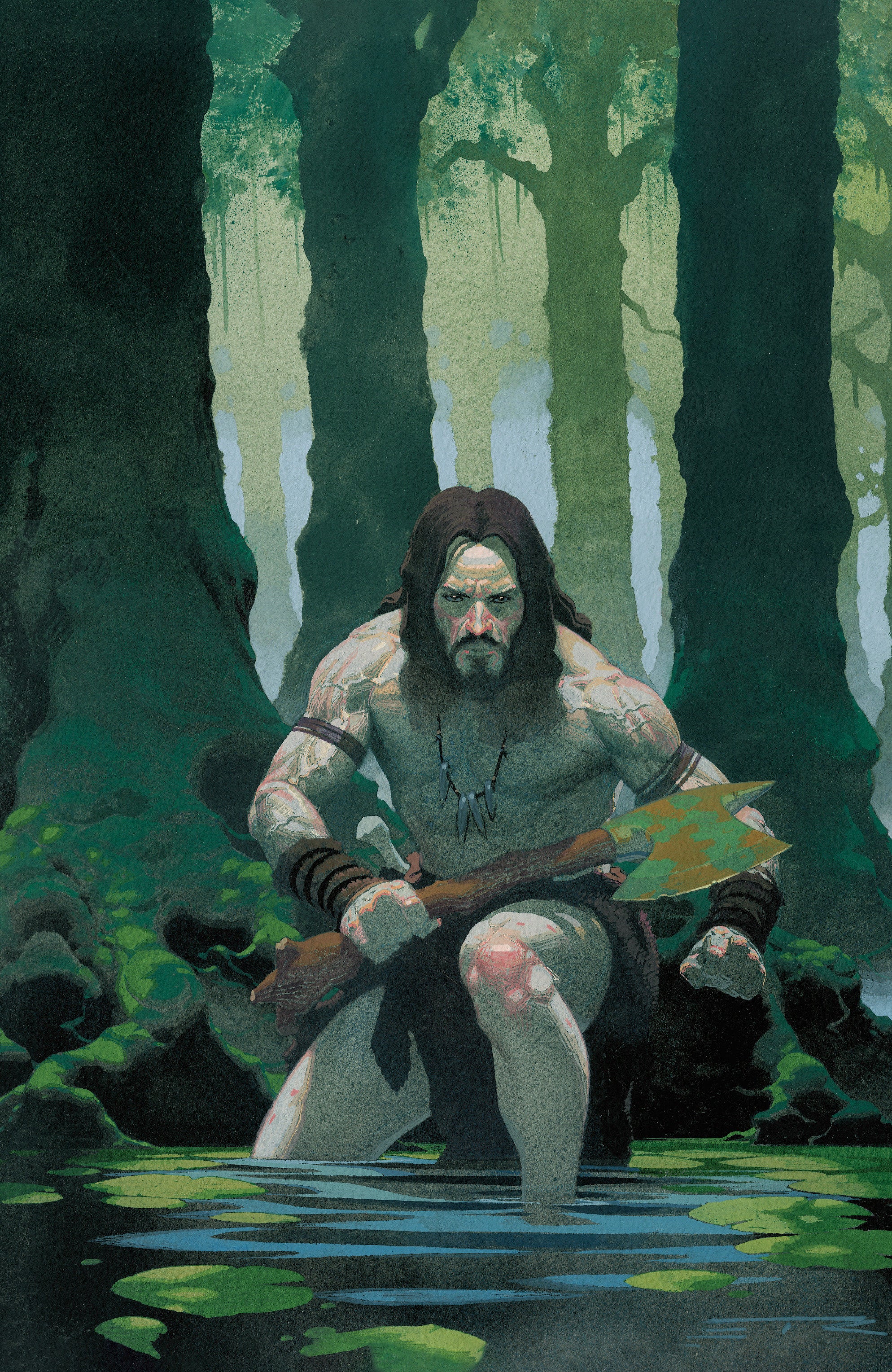 BRZRKR Light Draws Breath #1 Cover J Ribic