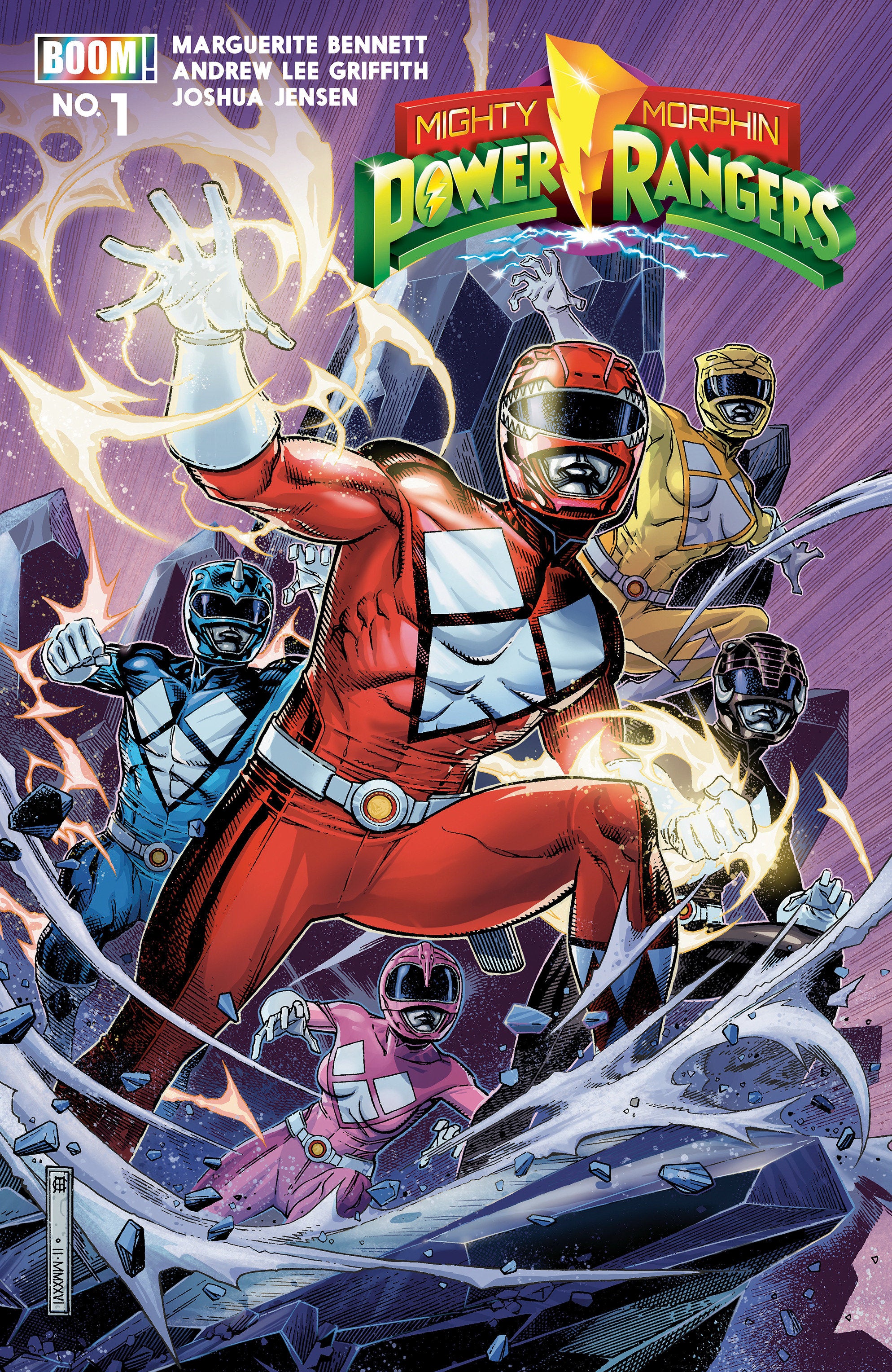 Mighty Morphin Power Rangers (2026) #1 Cover A Cheung