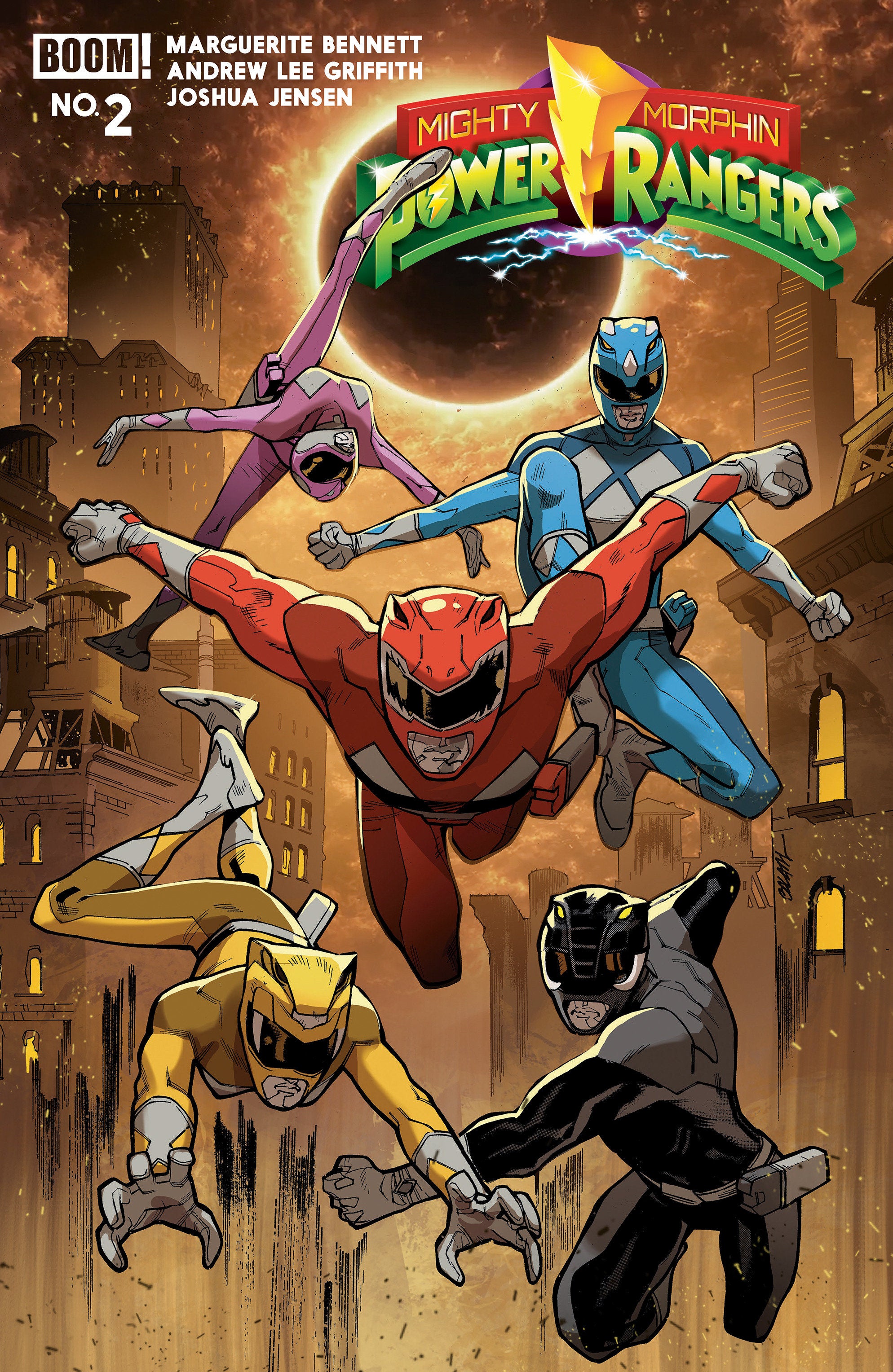 Mighty Morphin Power Rangers (2026) #2 Cover A Main Balám