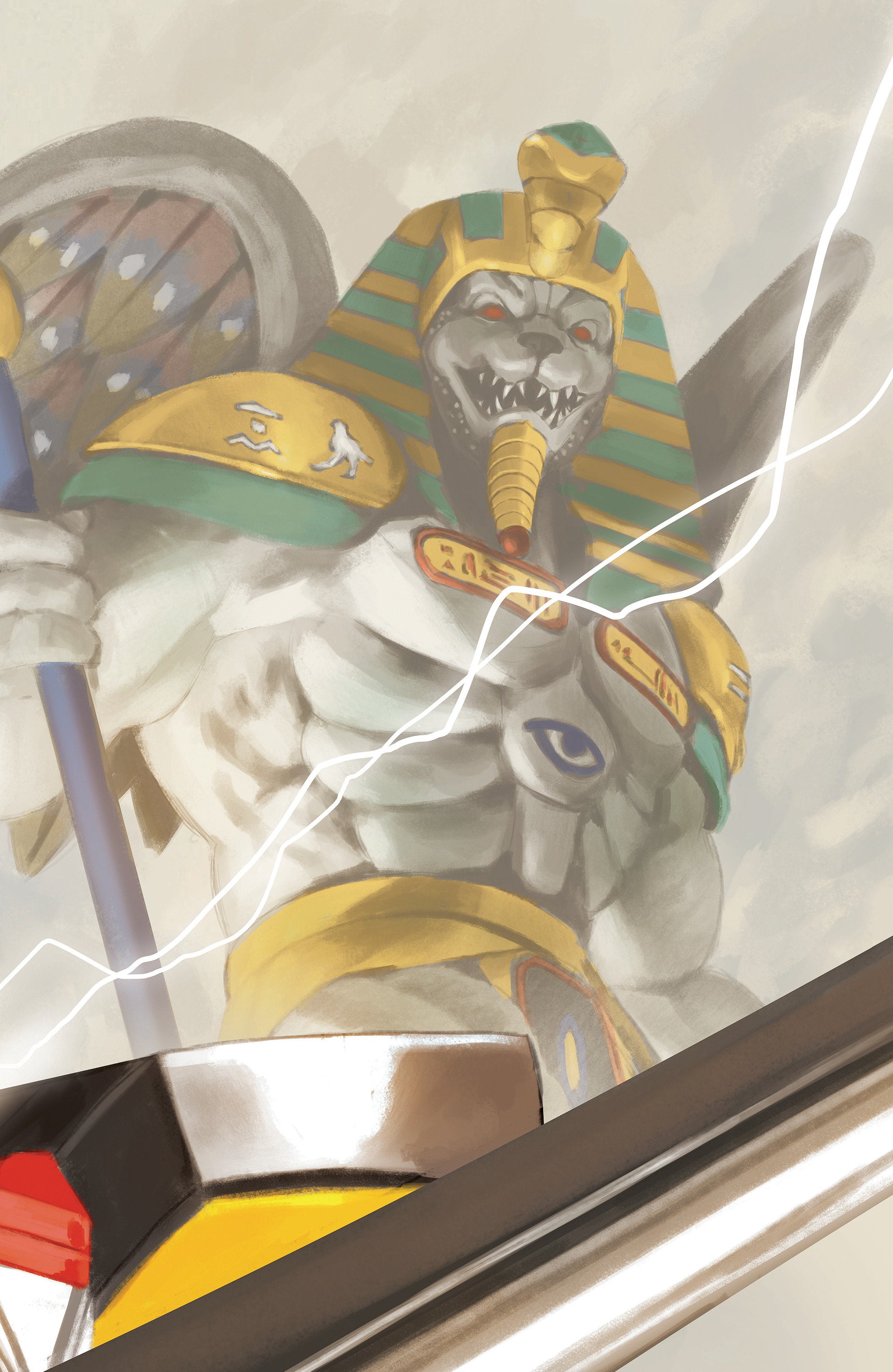 Mighty Morphin Power Rangers (2026) #3 Cover C Megazord Connecting
