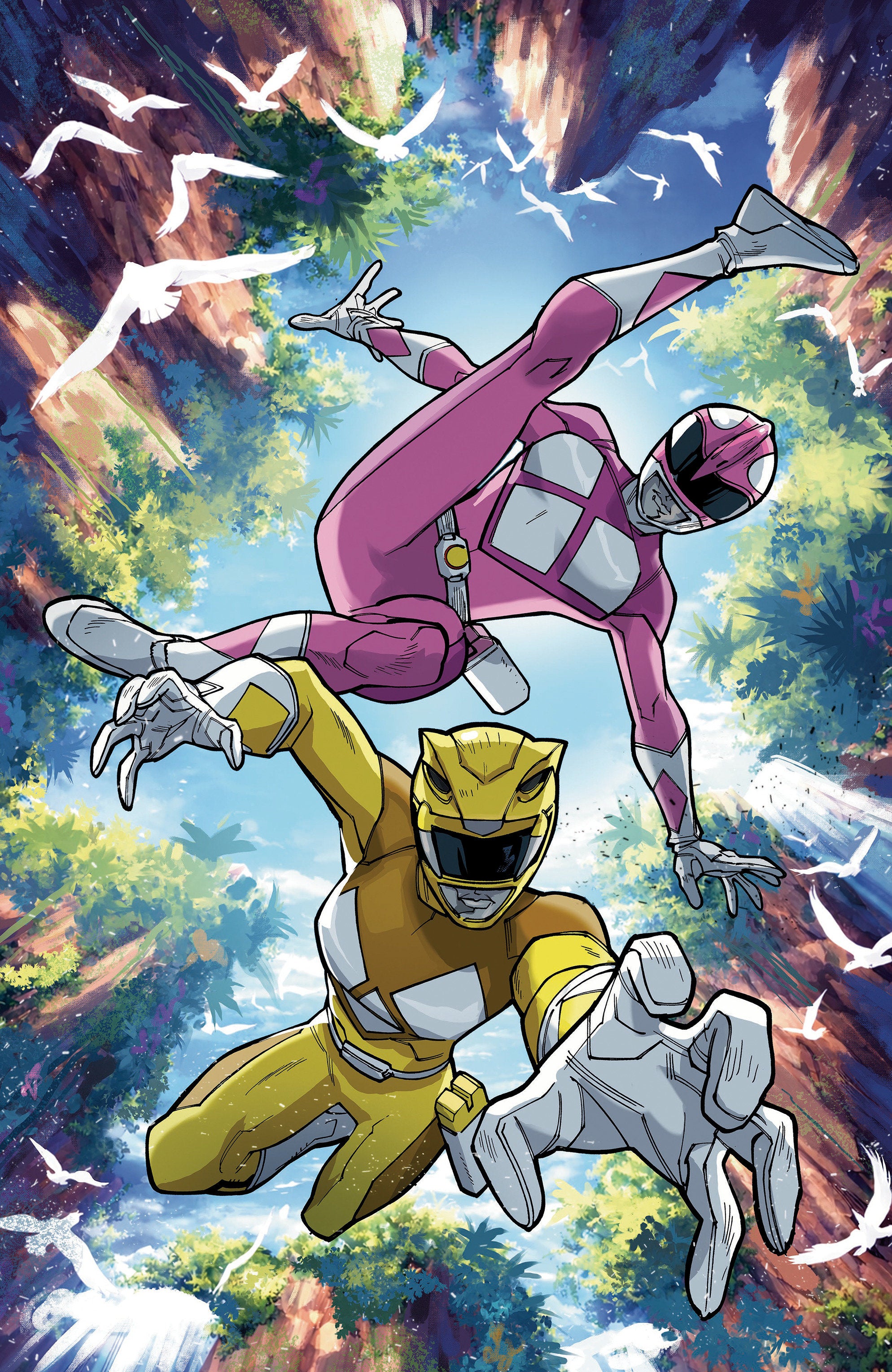 Mighty Morphin Power Rangers (2026) #3 Cover E Foil Balám