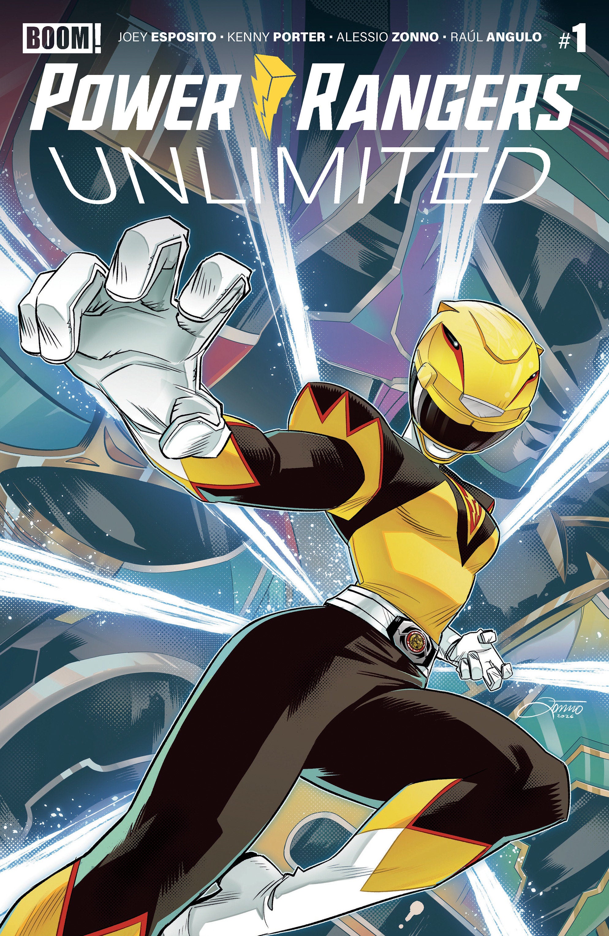 Power Rangers Unlimited #1 Cover A Zonno