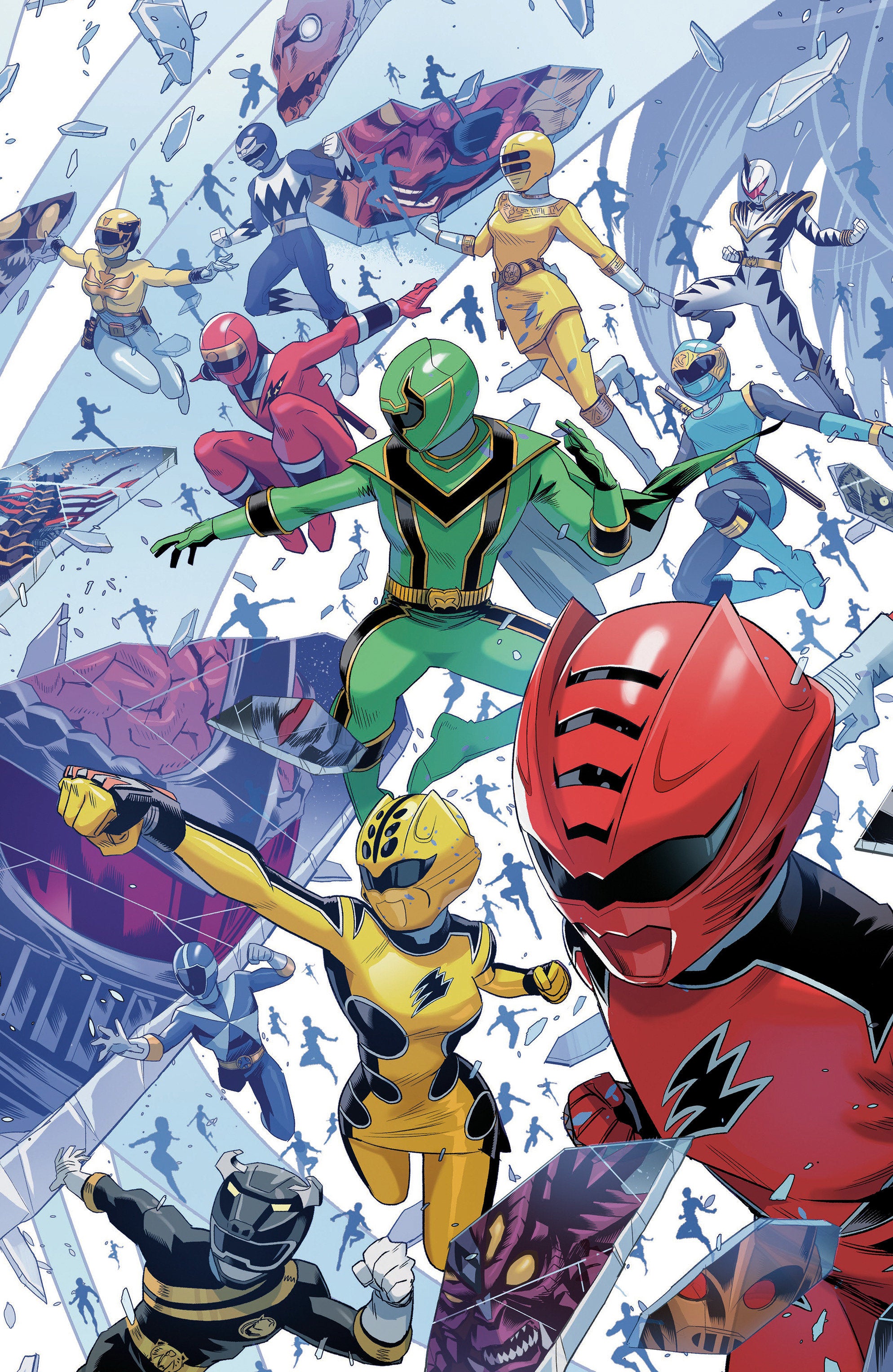 Power Rangers Unlimited #1 Cover C Connecting Zonno