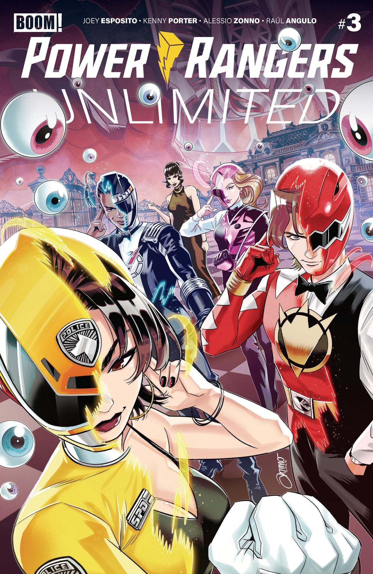 Power Rangers Unlimited #3 Cover A Zonno