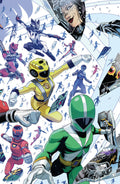 Power Rangers Unlimited #4 Cover C Every Ranger Ever Card Stock Connecting