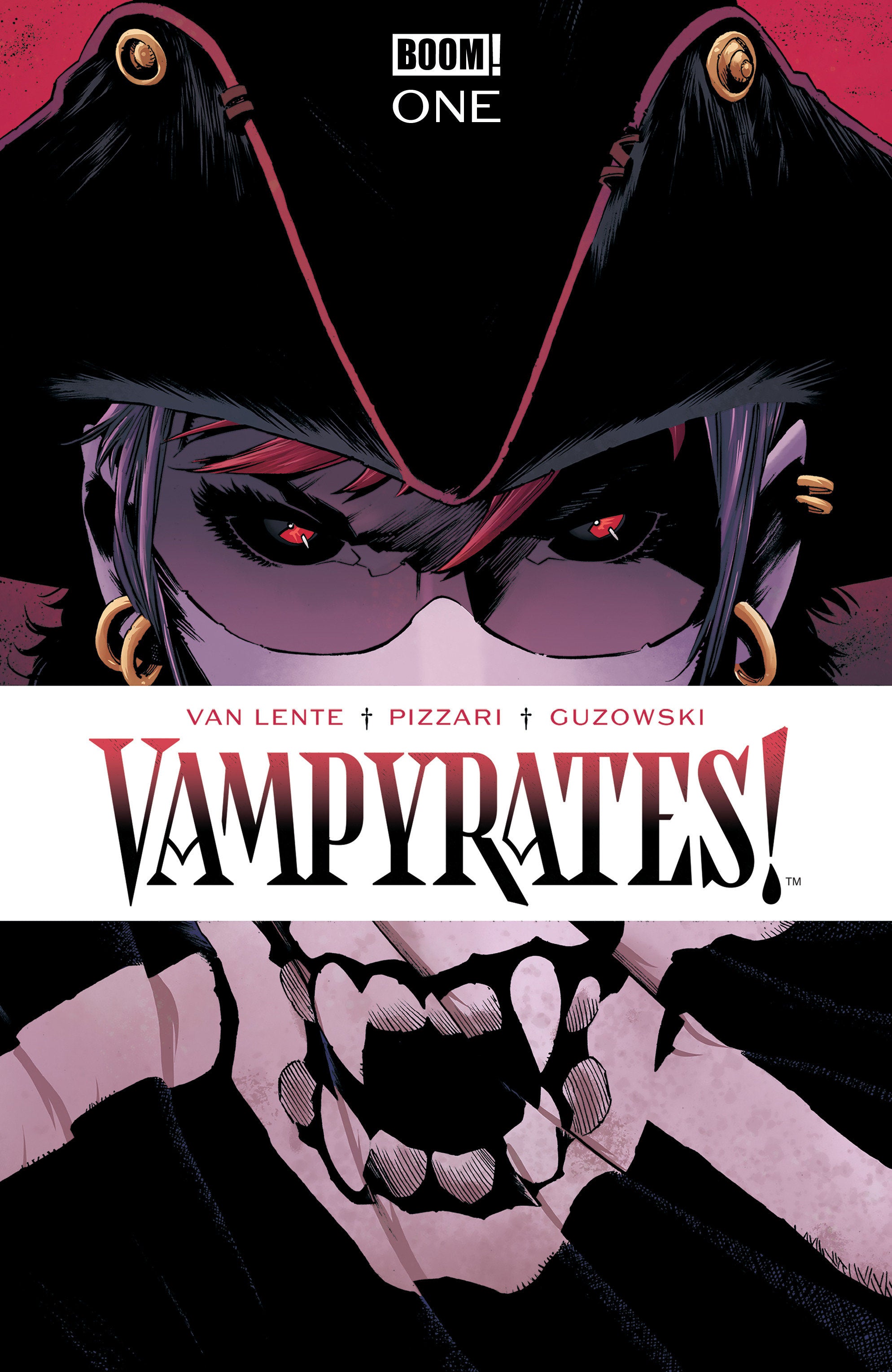 Vampyrates #1 Cover C Glow In The Dark Pizzari