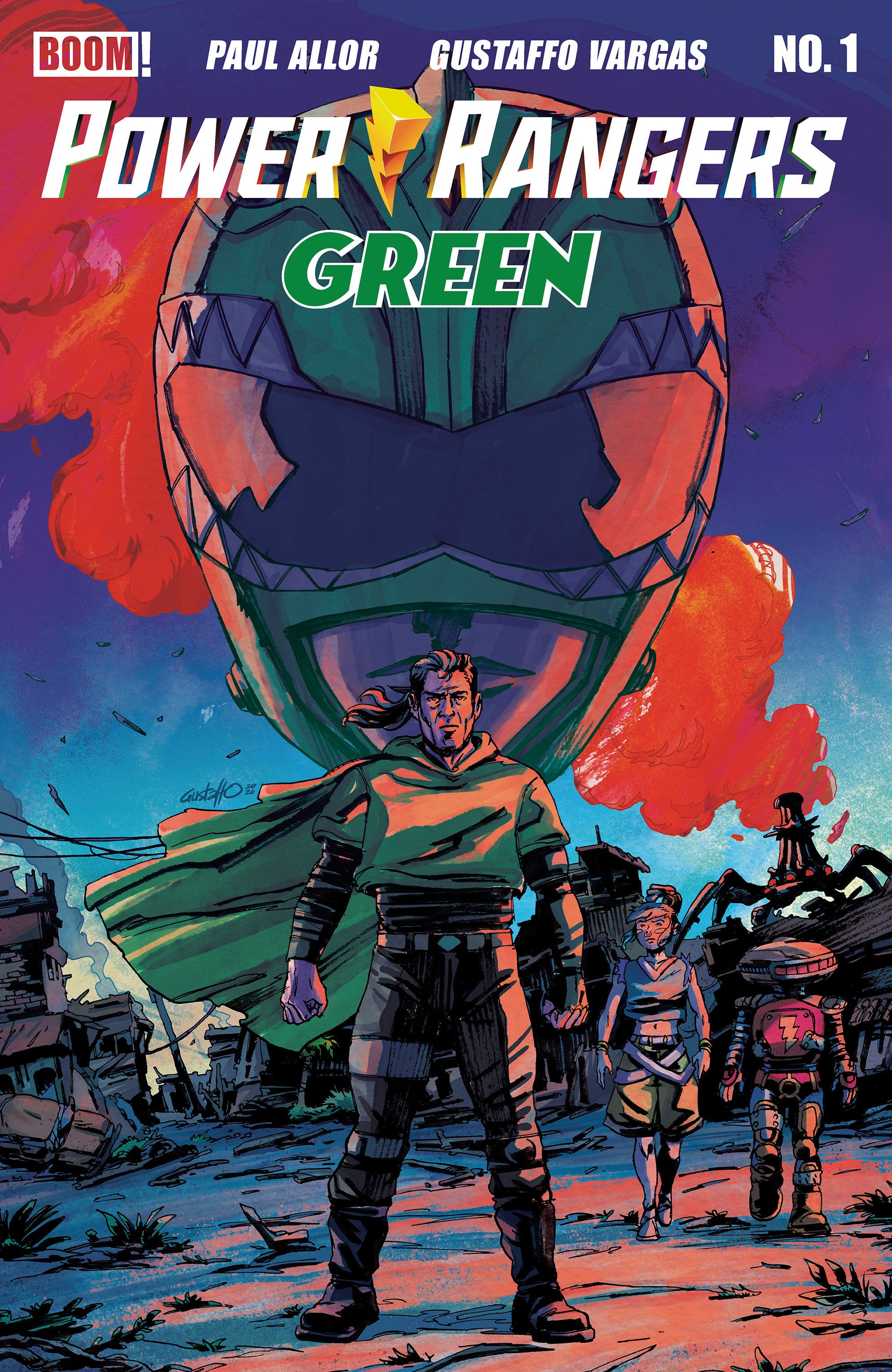Power Rangers Green #1 Cover B Vargas