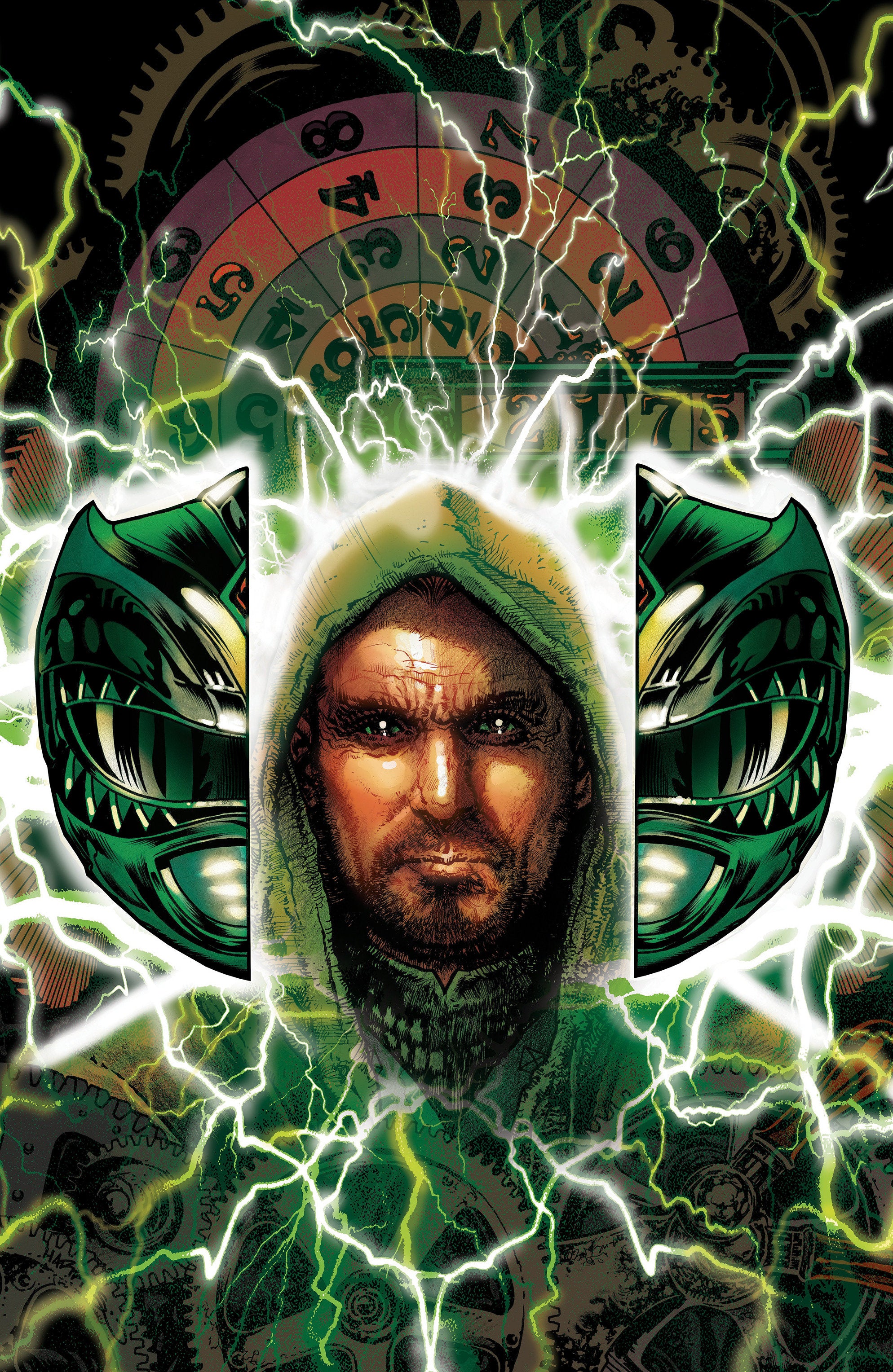 Power Rangers Green #1 Cover F Harris Foil Variant
