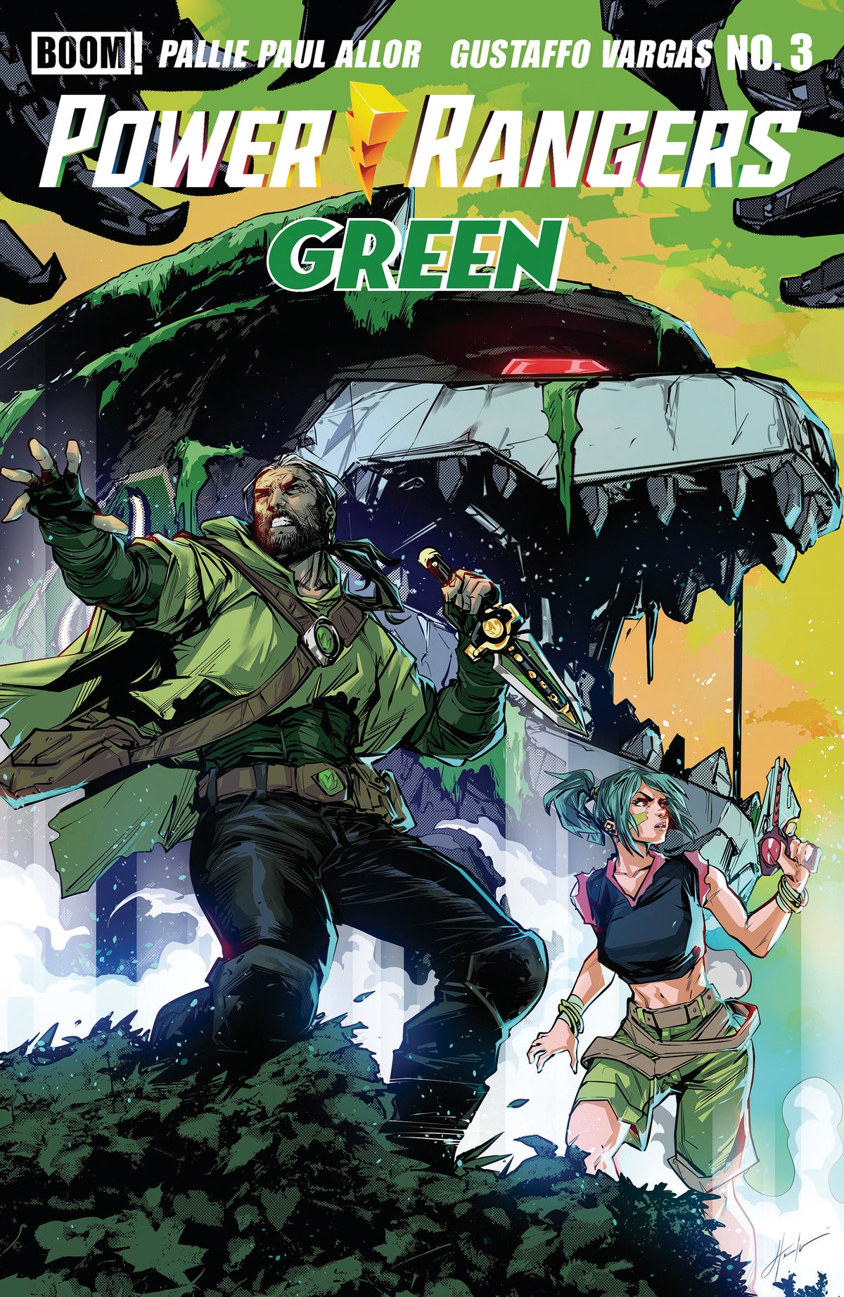 Power Rangers Green #3 Cover I Foc Reveal Prasetya
