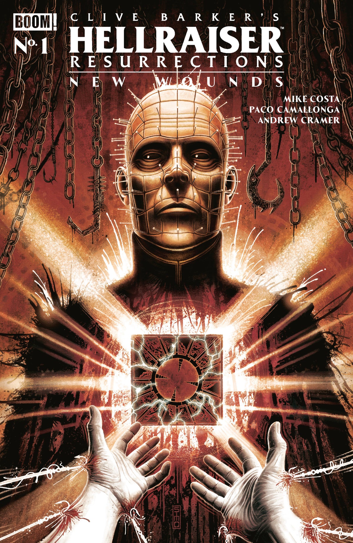 Hellraiser Resurrections New Wounds #1 Cover A Simpson