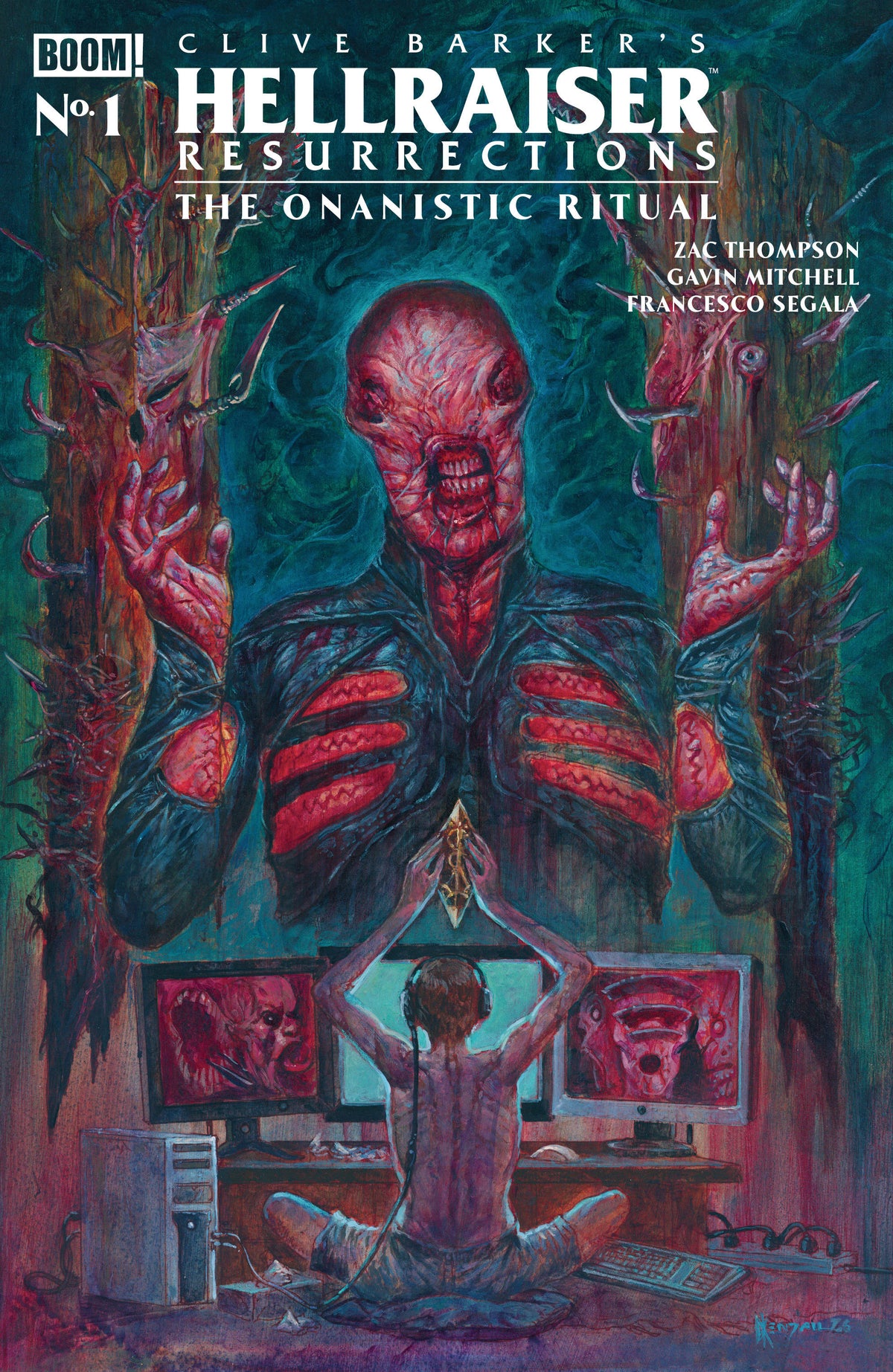 Hellraiser Resurrections Onanistic Ritual #1 Cover A Kendall