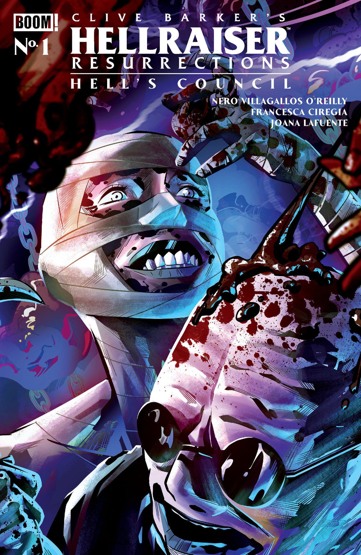 Hellraiser Resurrections Hells Council #1 Cover B Sabbatini
