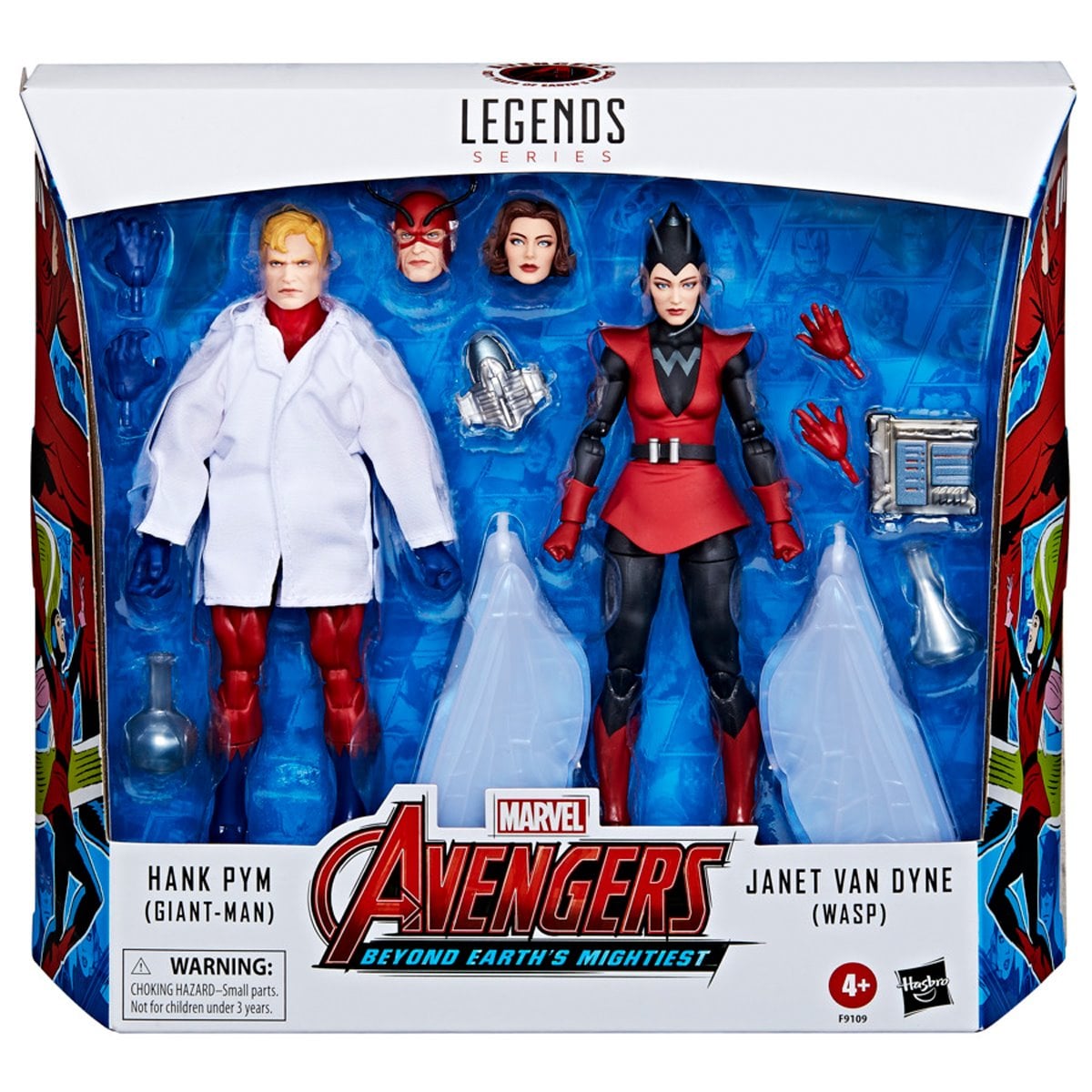 Marvel Legends Hank Pym (Giant-Man) Janet Van Dyne (Wasp)