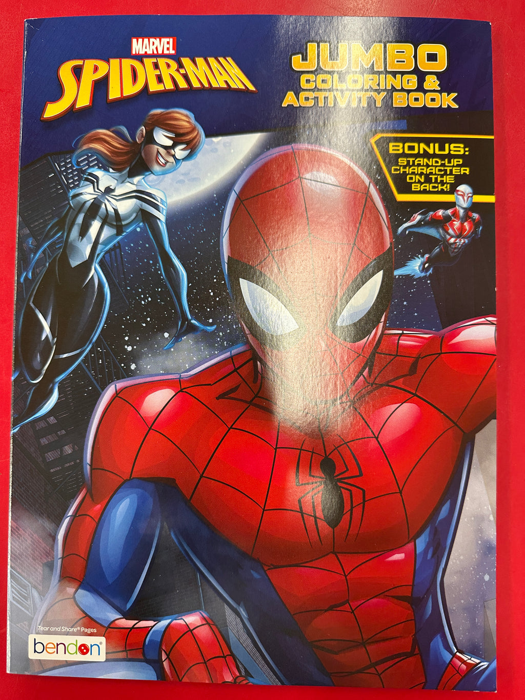 Spider-Man Jumbo Coloring & Activity Book