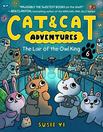 Cat & Cat Adventures Graphic Novel Volume 06 Lair of the Owl King