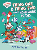Dr. Seuss Hardcover Thing One And Thing Two Have Homework To Do