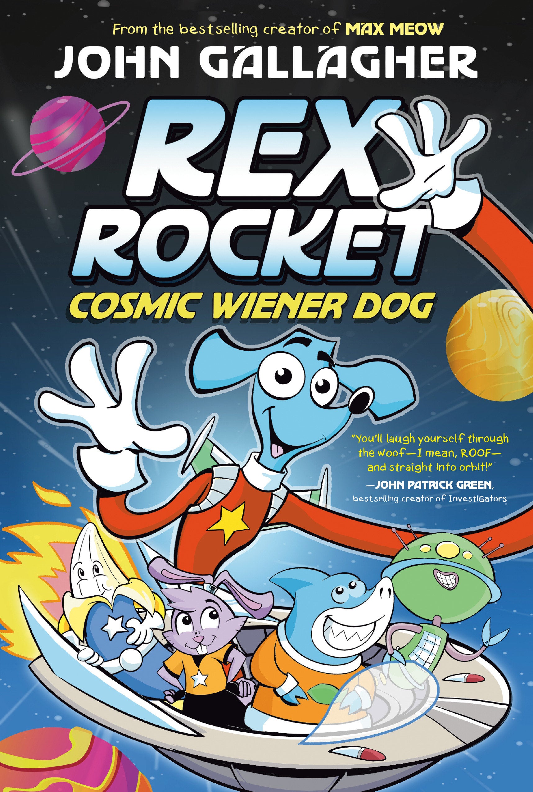 Rex Rocket Hardcover Volume 01 Cosmic Wiener Dog