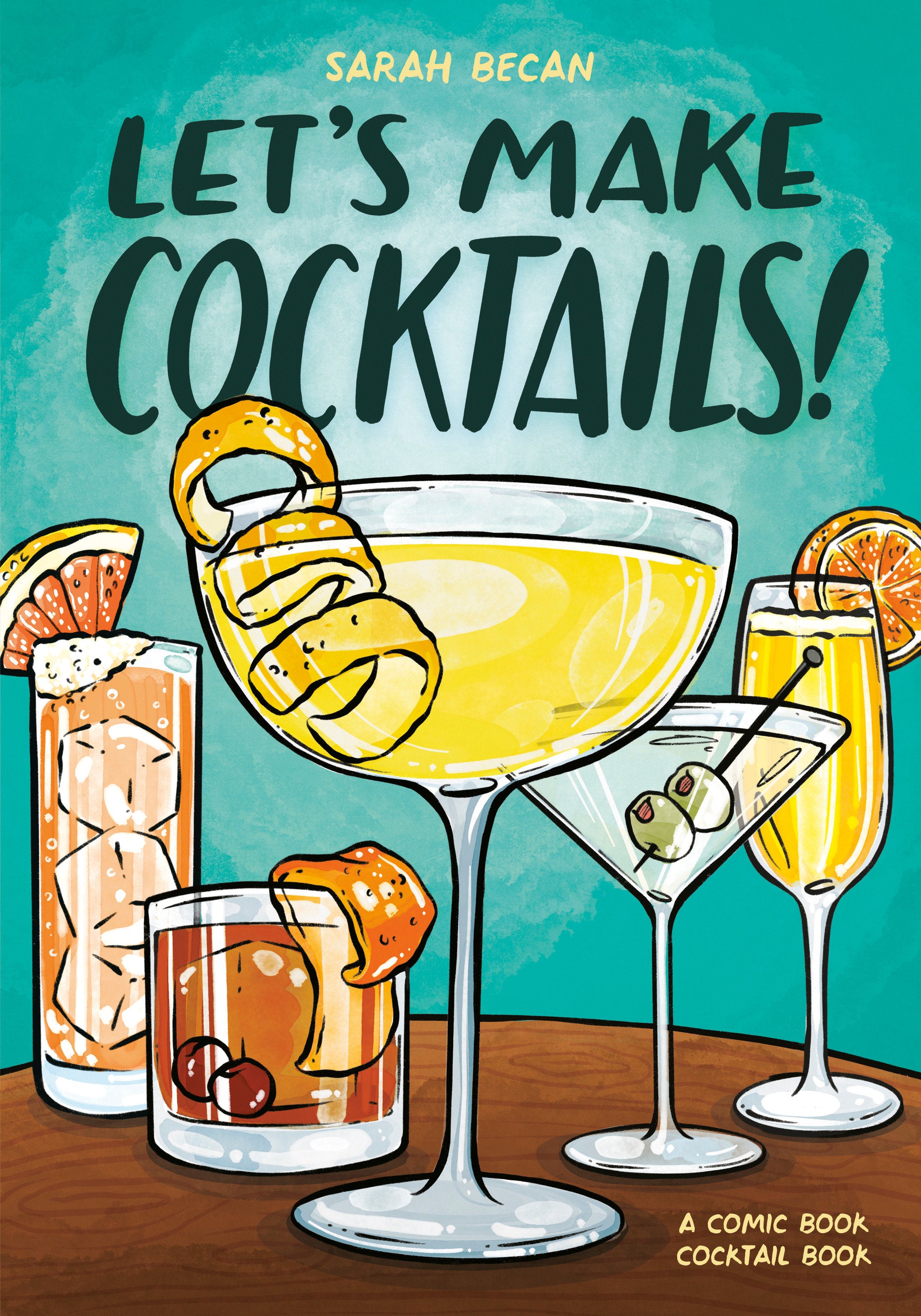 Let's Make Cocktails Graphic Novel
