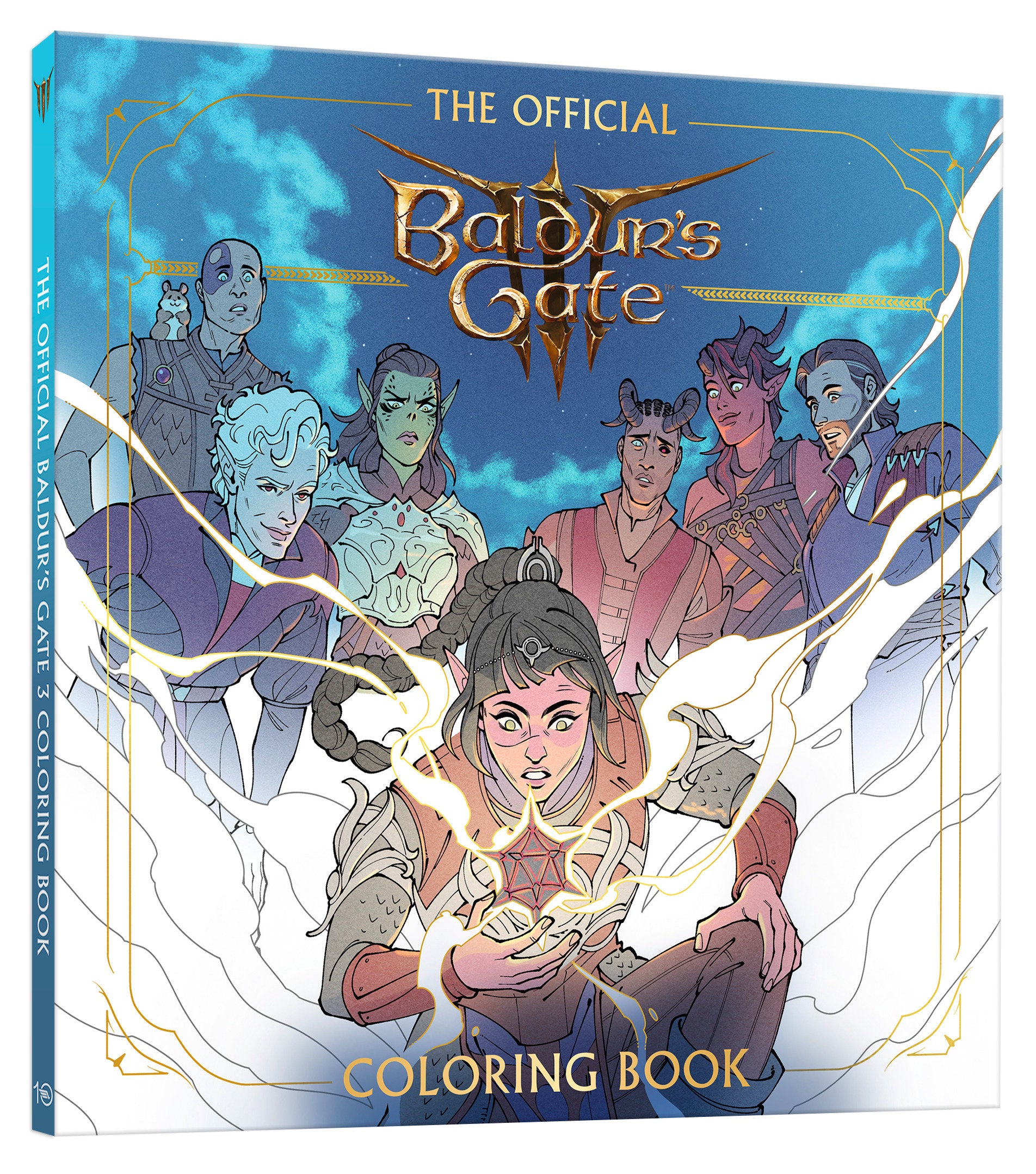 Official Baldurs Gate 3 Coloring Book