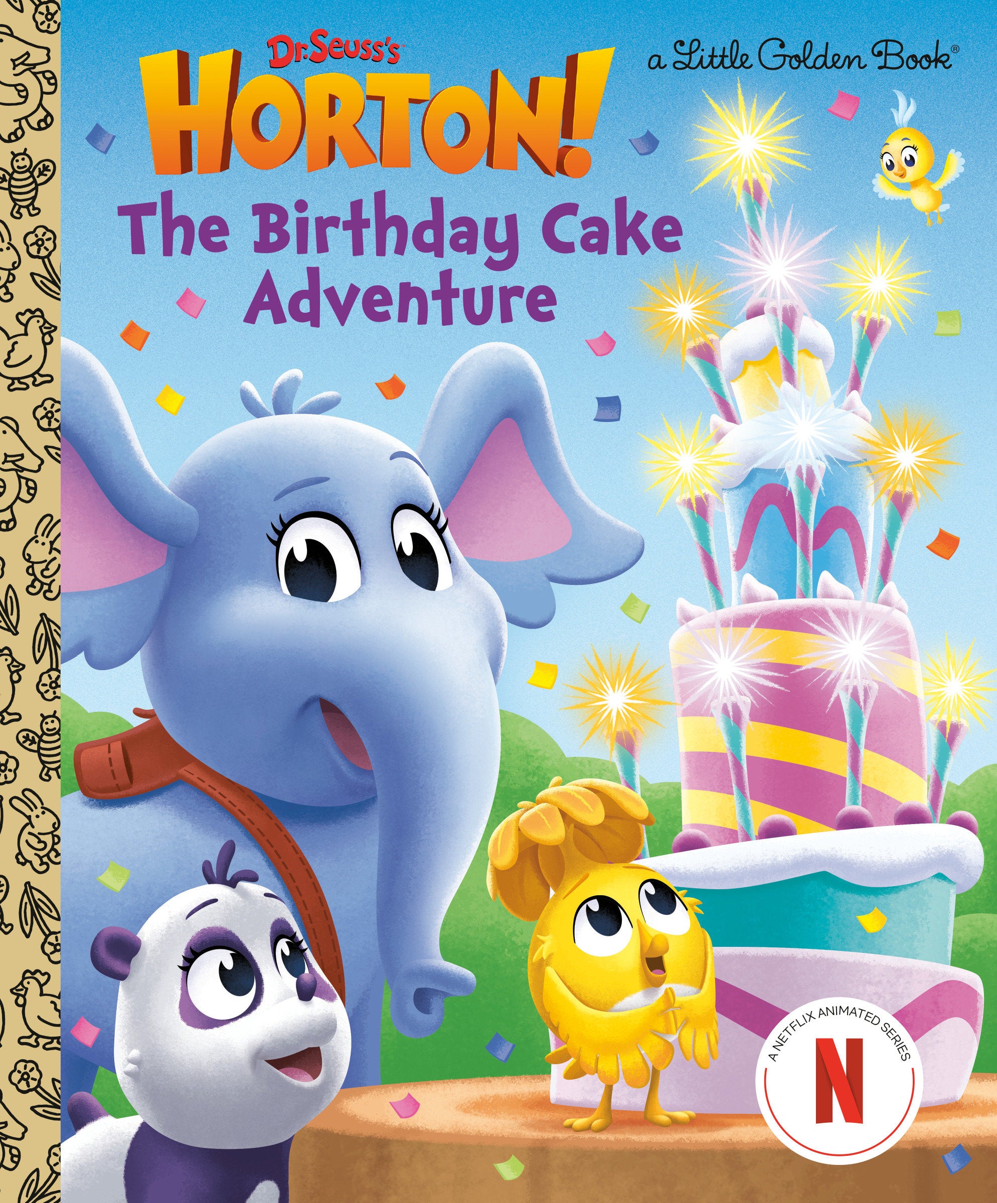 Birthday Cake Adventure Little Golden Book