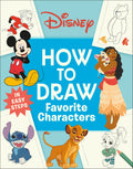 Disney How To Draw Favorite Characters Softcover